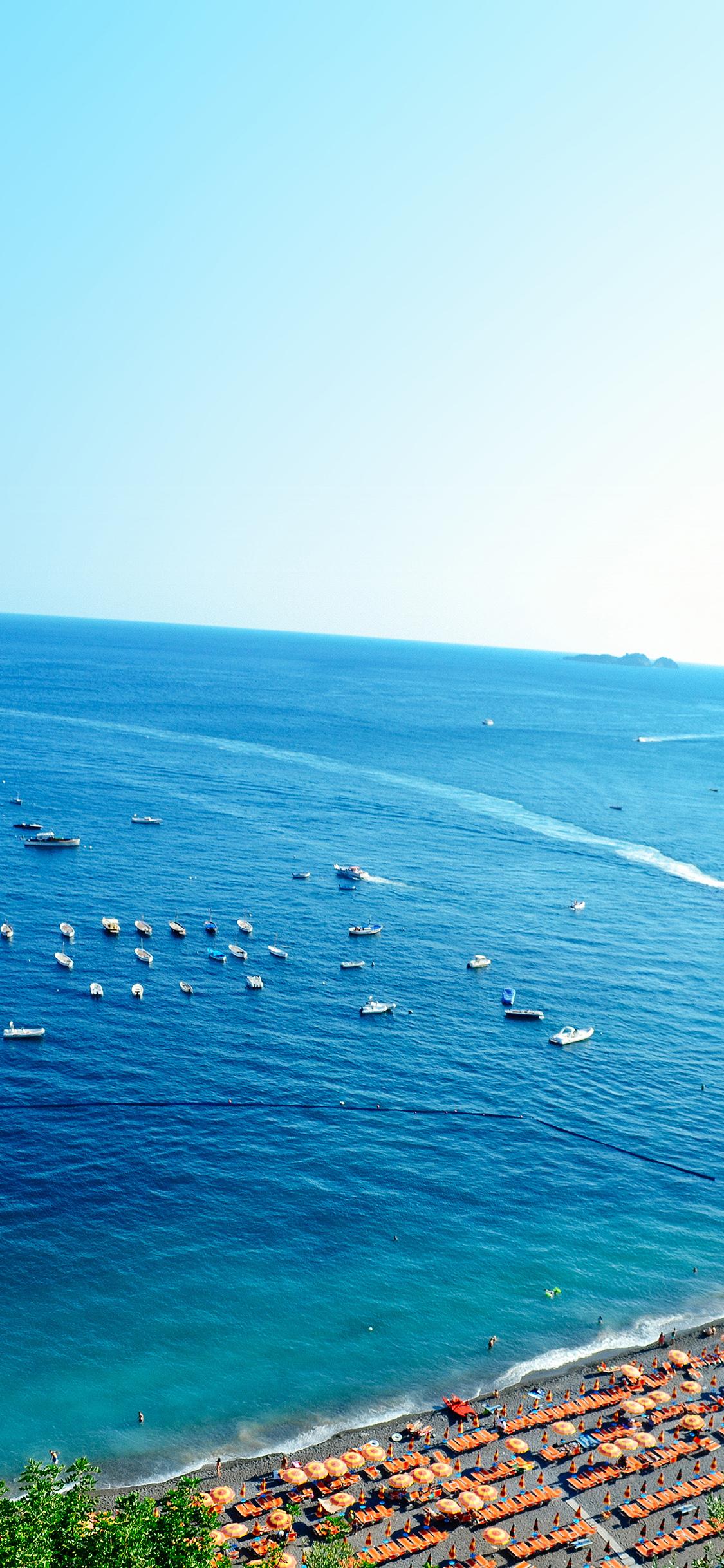 1125x2436 europe sea blue nature beach water