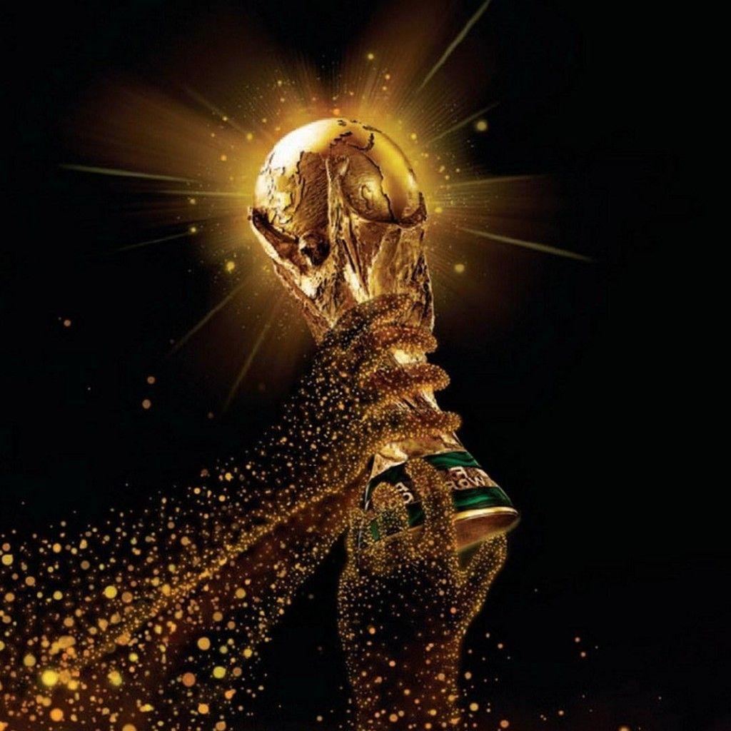 1024x1024 World Cup Trophy Wallpaper