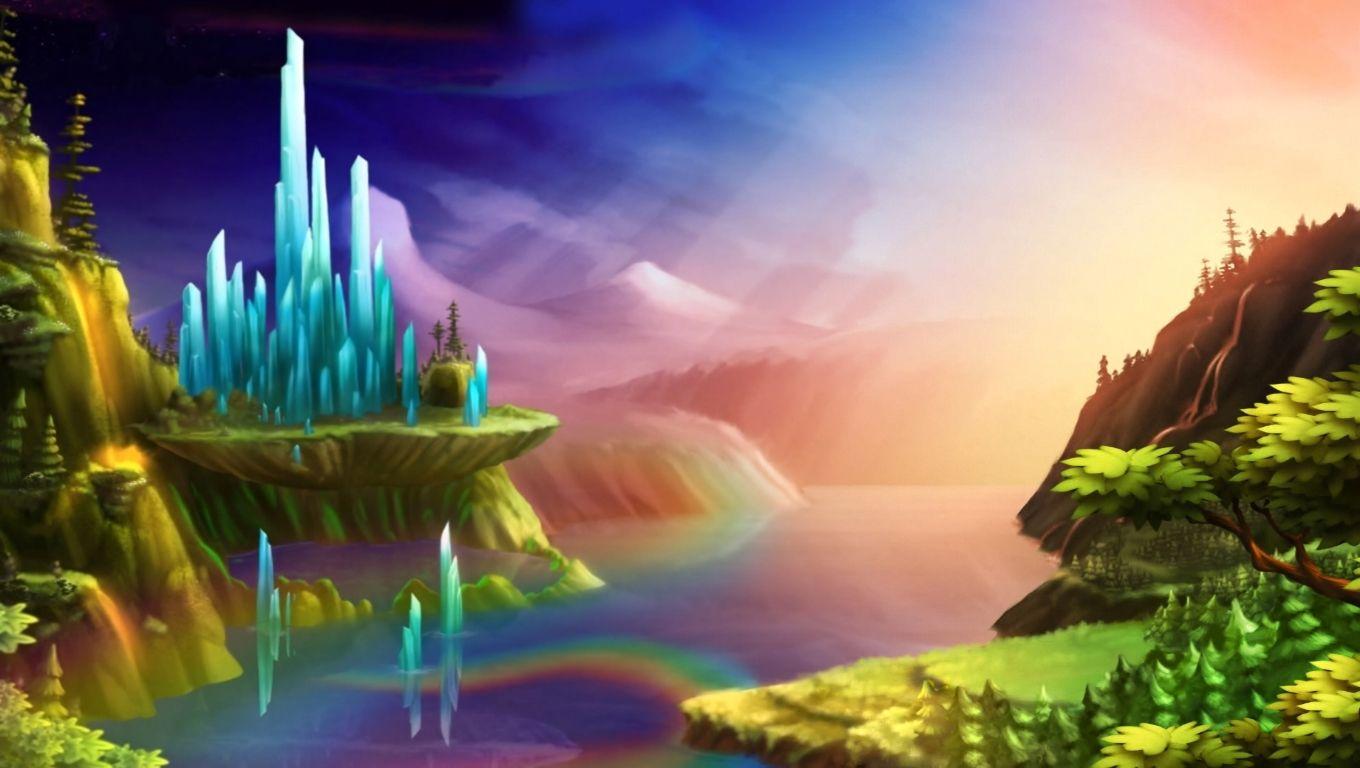 1360x768 Bejeweled Background