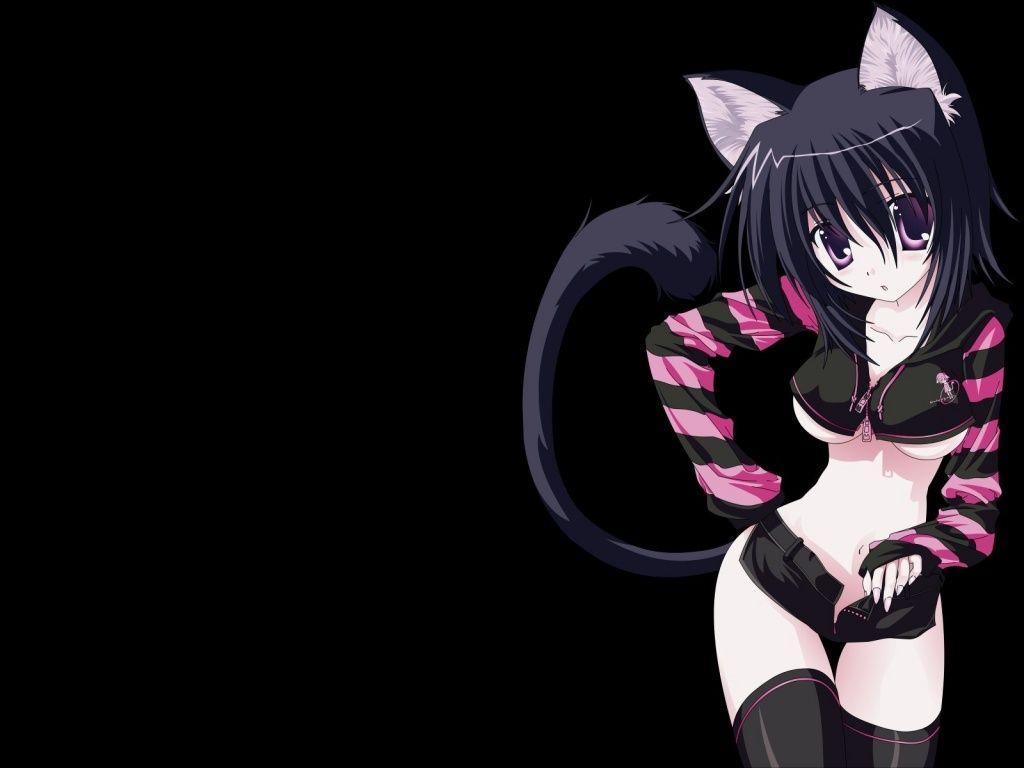 1024x768 anime cat girl. Girls Anime Cat Girl Wallpaper with 1024x768