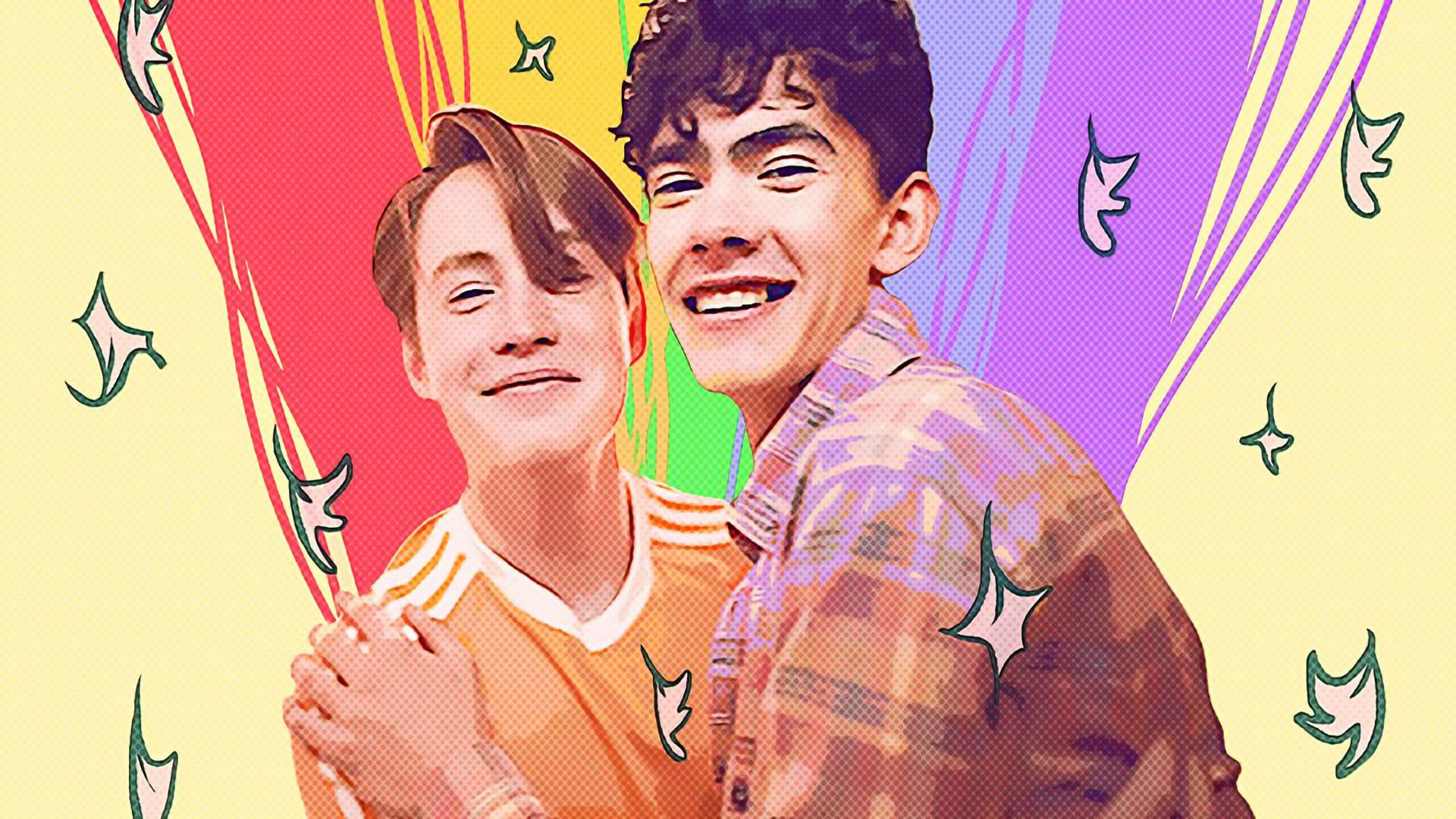 1920x1080 Download Heartstopper Lgbtq+ Couple Wallpaper