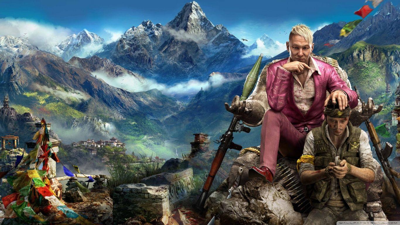 1366x768 Far Cry 4 Himalaya ❤ 4K HD Desktop Wallpaper for 4K Ultra HD TV