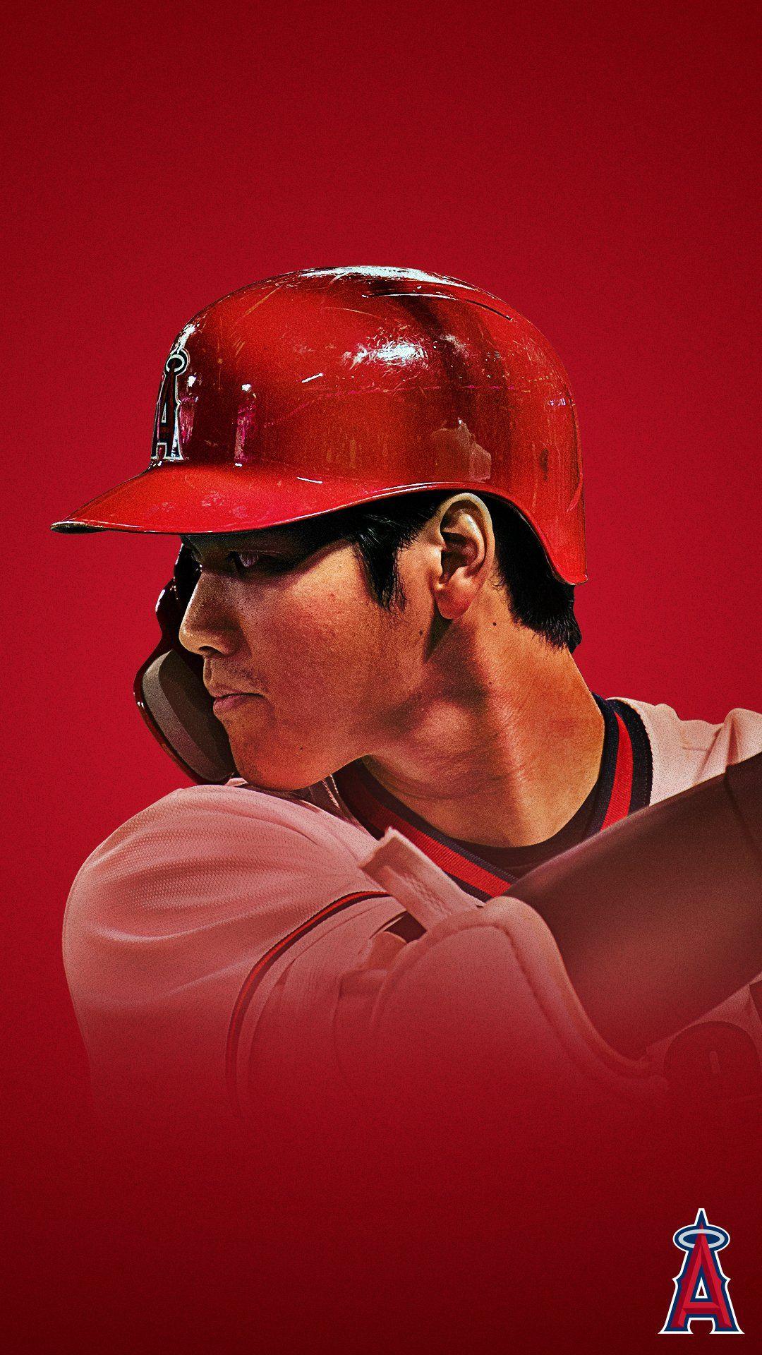 1080x1920 Shohei Ohtani Wallpaper. Los angeles angels, Famous baseball players, Baseball wallpaper