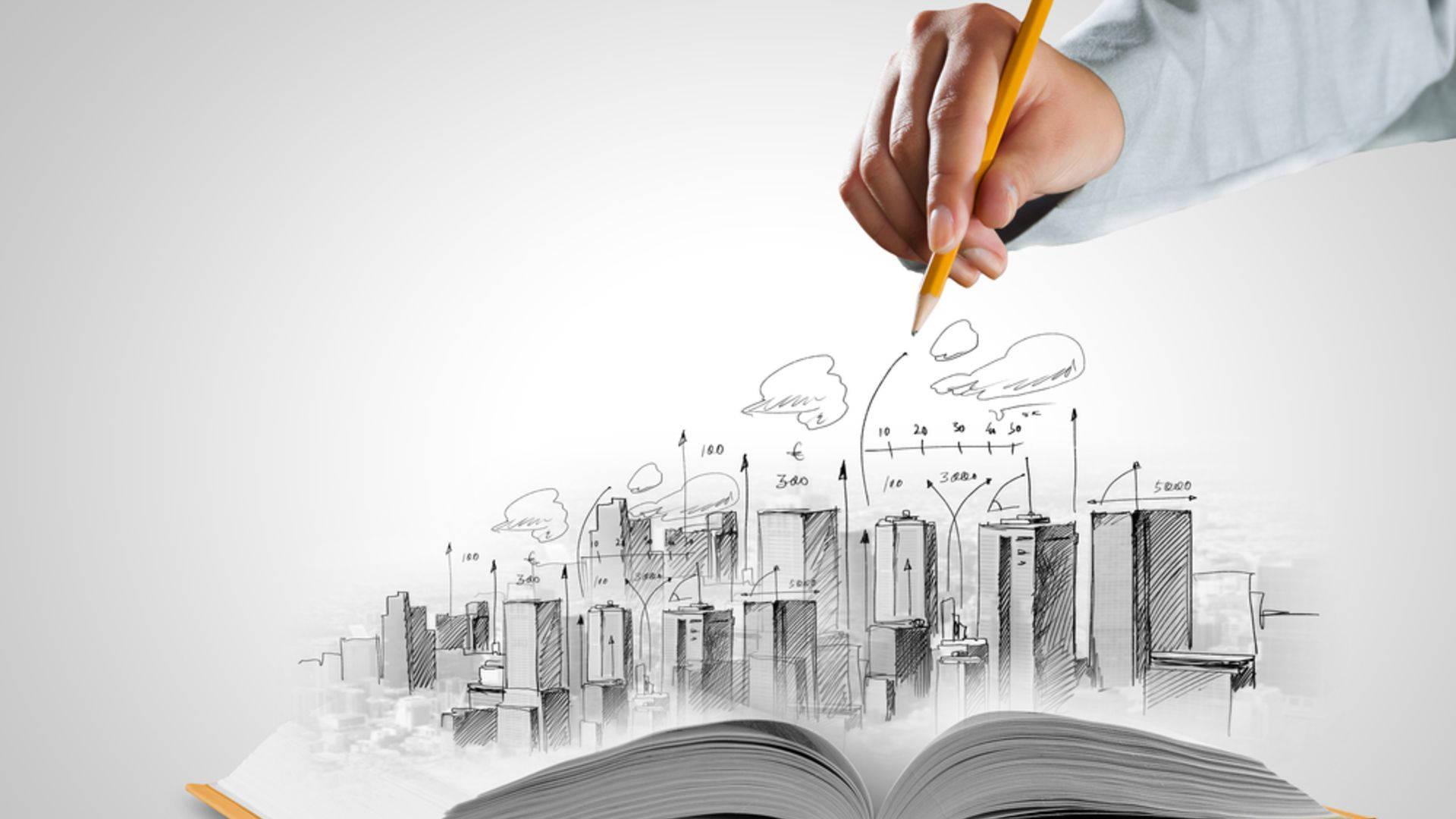 1920x1080 Download Architect Designer Landscape Sketch Wallpaper