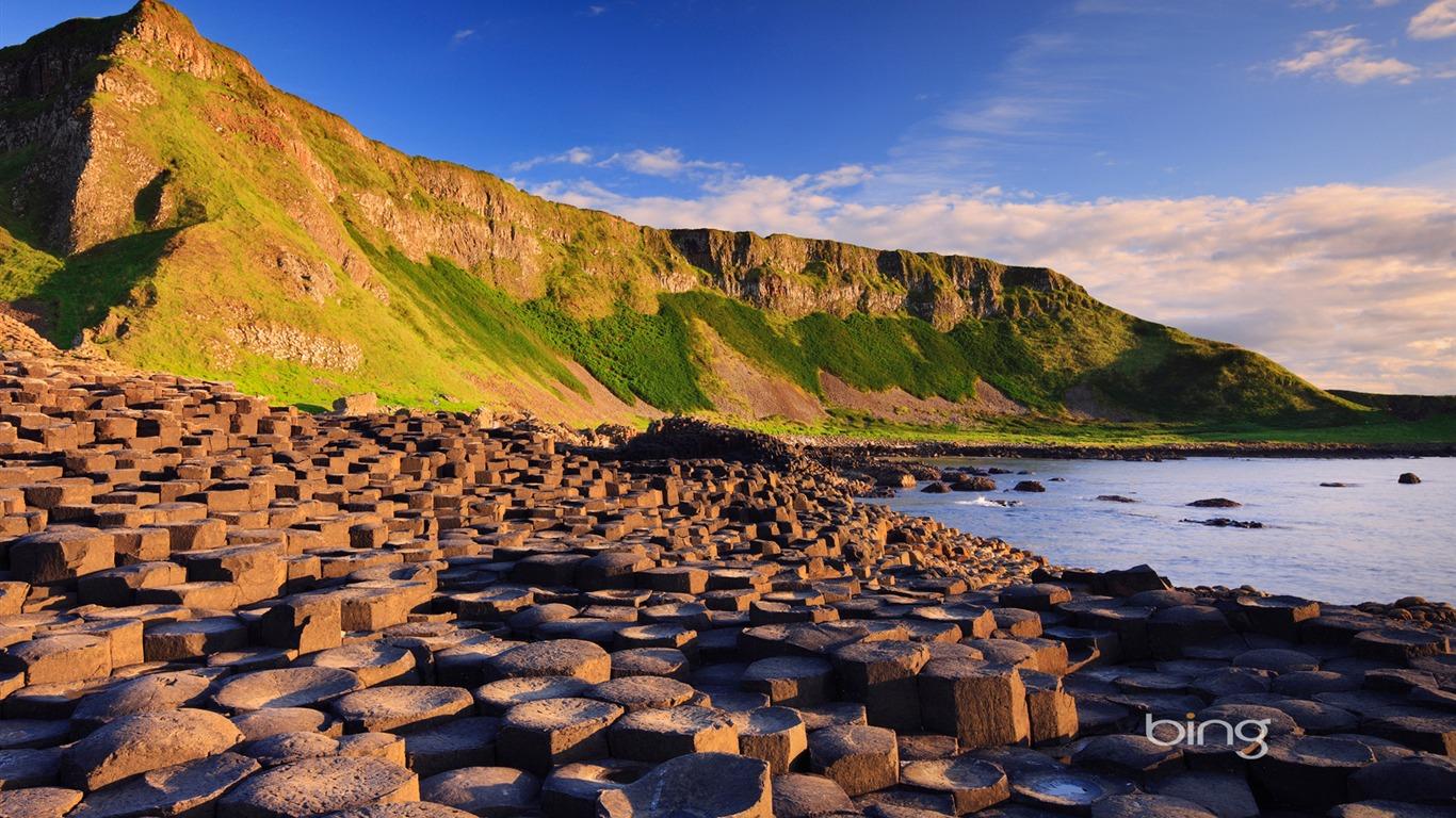 1366x768 Irelands Famous World Heritage The Giants Causeway Bing Wallpaper