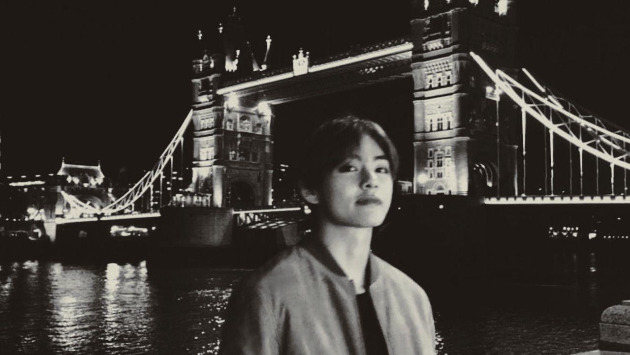 1280x722 Aesthetic Taehyung Laptop Wallpaper
