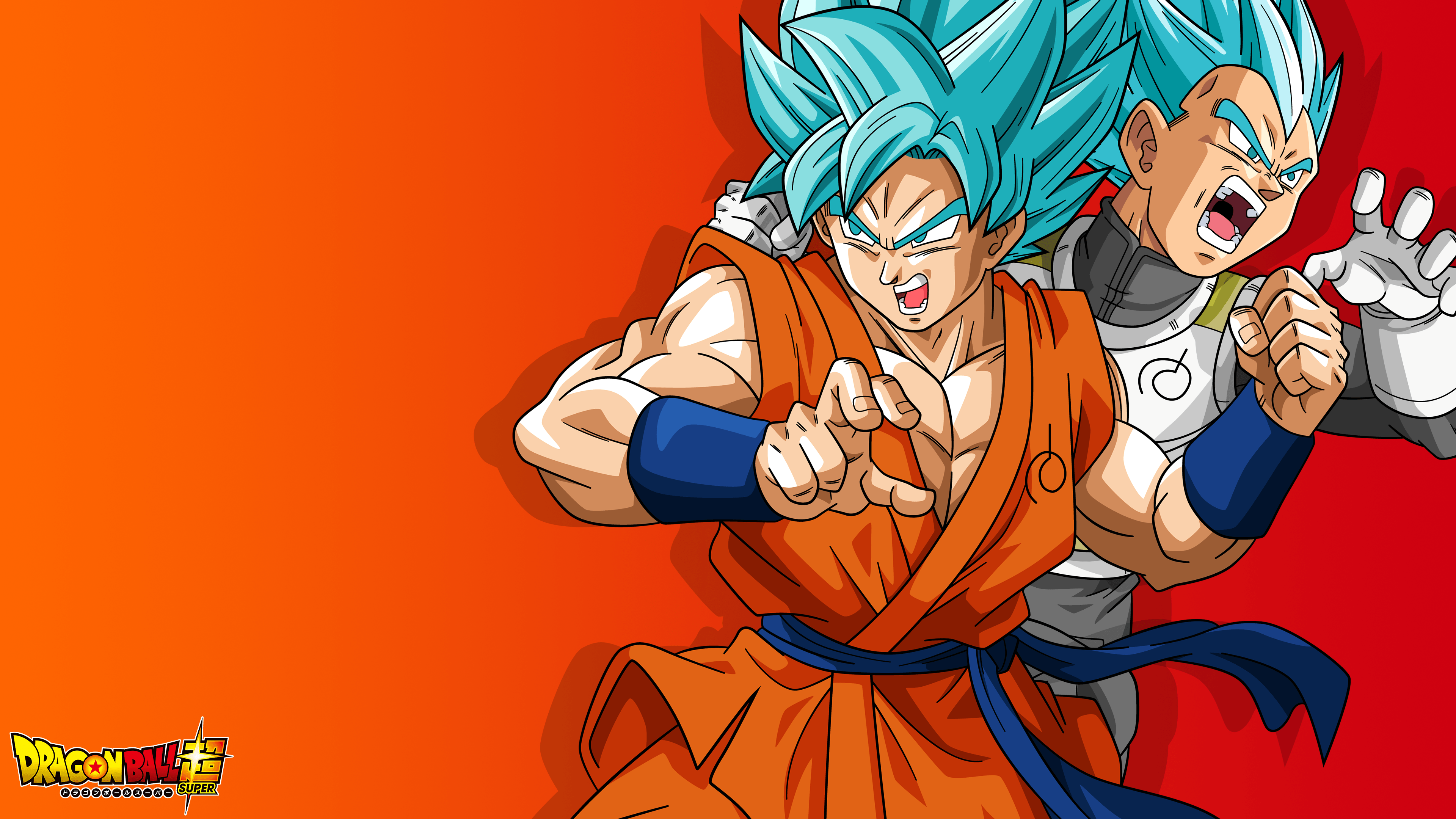 3840x2160 SSGSS Goku and Vegeta 4k Ultra HD Wallpaper