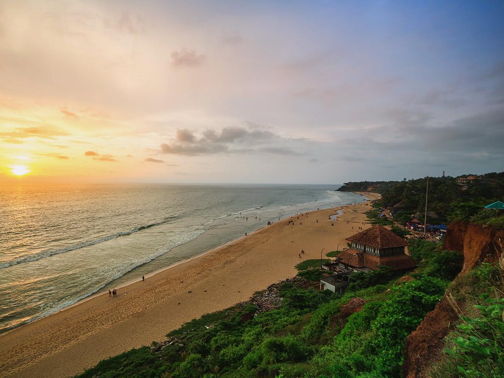 1024x768 Varkala, Thiruvananthapuram, Kerala, India