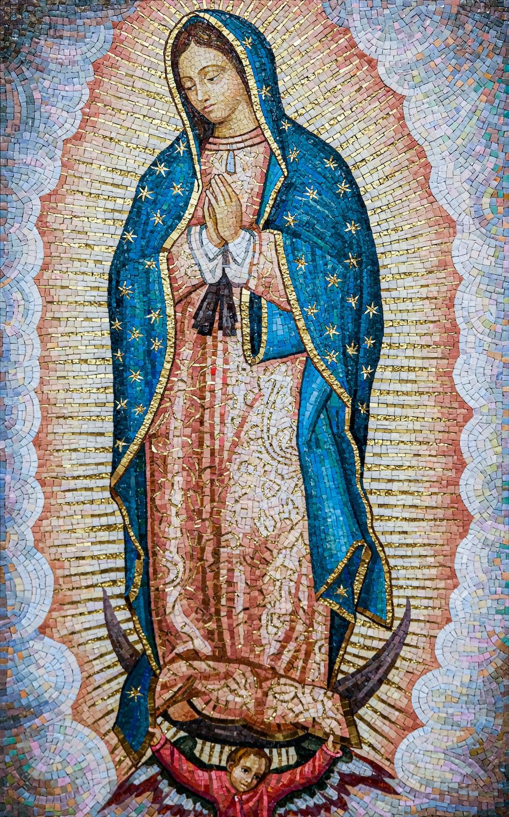 1000x1605 Virgin Mary Picture [HD]. Download Free Image