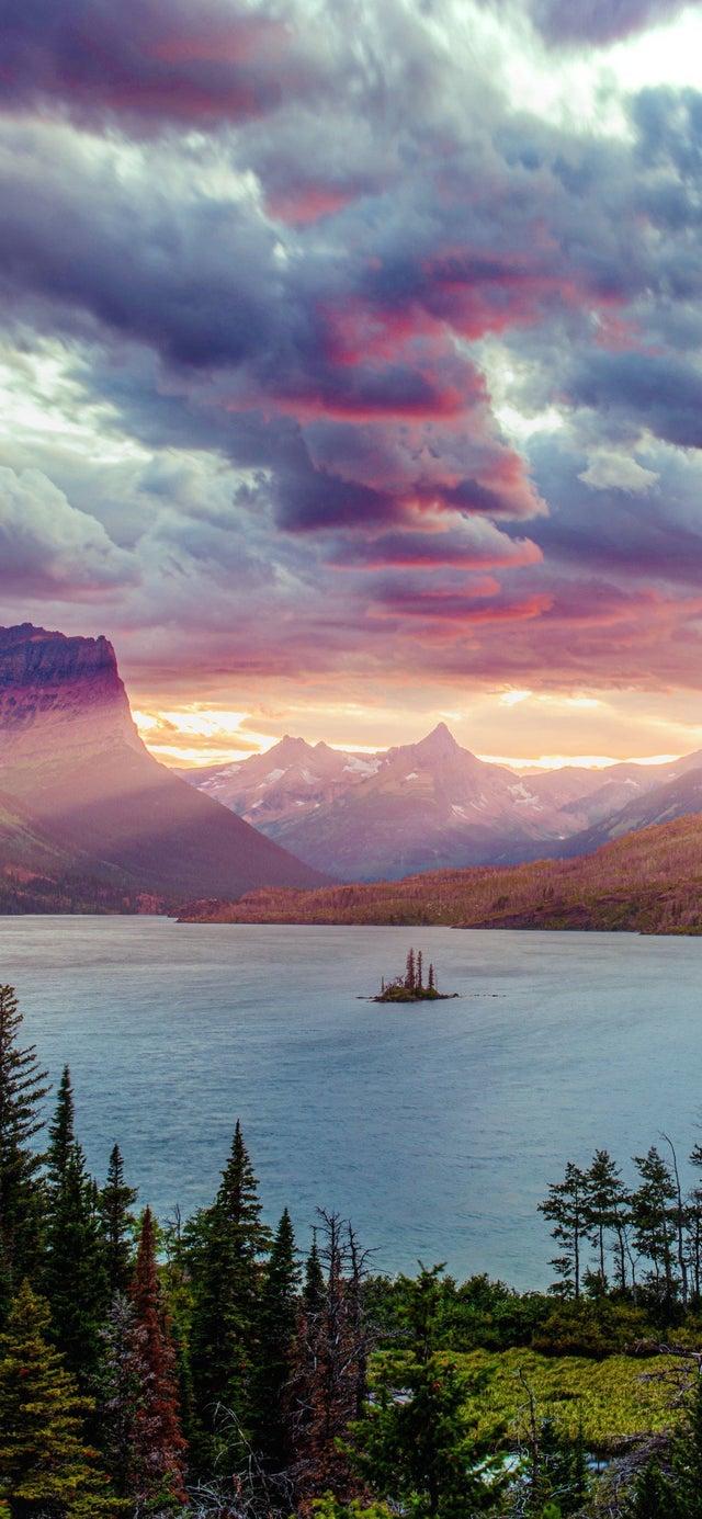 640x1385 Saint Mary Lake wallpaper that bricked Android phones