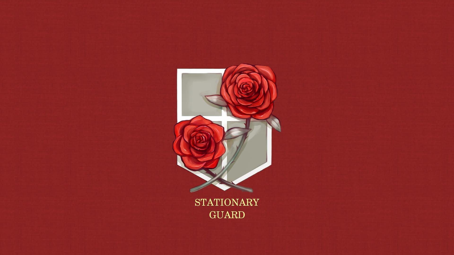1920x1080 Attack on Titan Stationary Guard Wallpaper by imxset21. Daily Anime Art