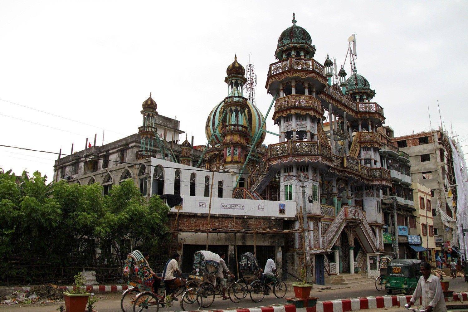 1500x1000 Download Chandanpura Masjid In Dhaka Wallpaper