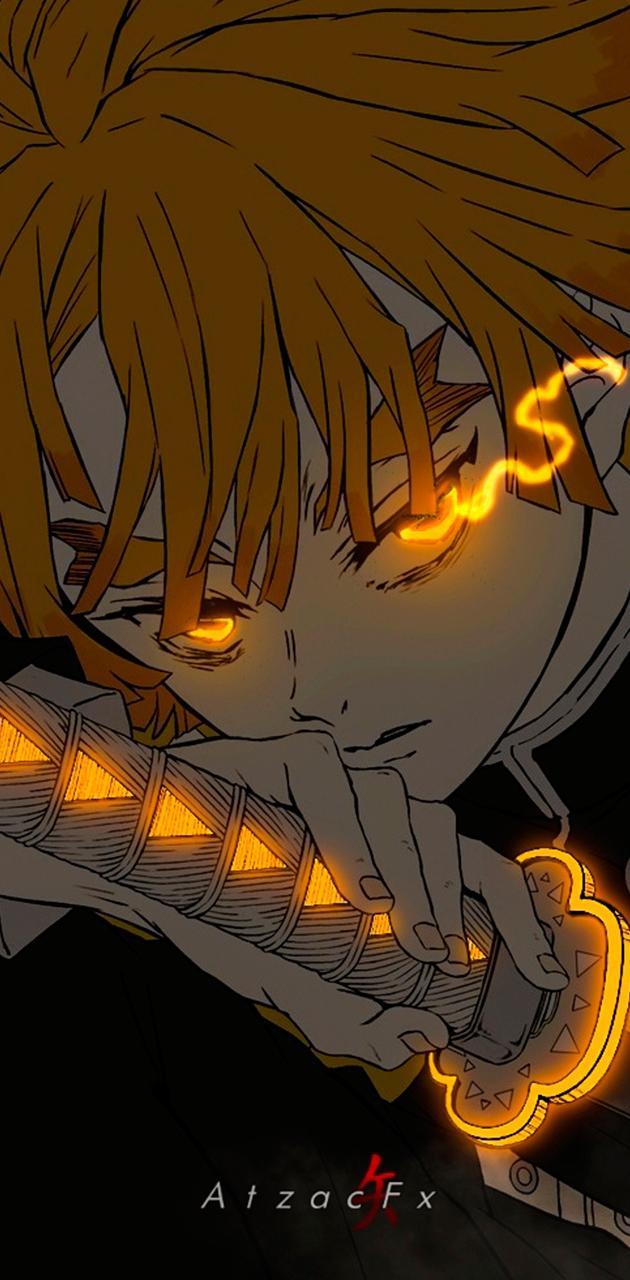 630x1280 Zenitsu wallpaper