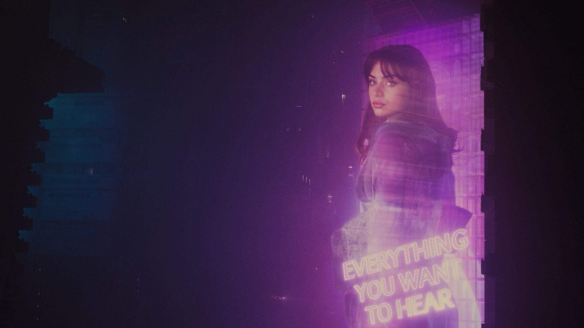 1920x1080 Wallpaper / women, Ana de Armas, 1080P, Blade Runner, Blade Runner Joi, text, texture, movies, quote free download