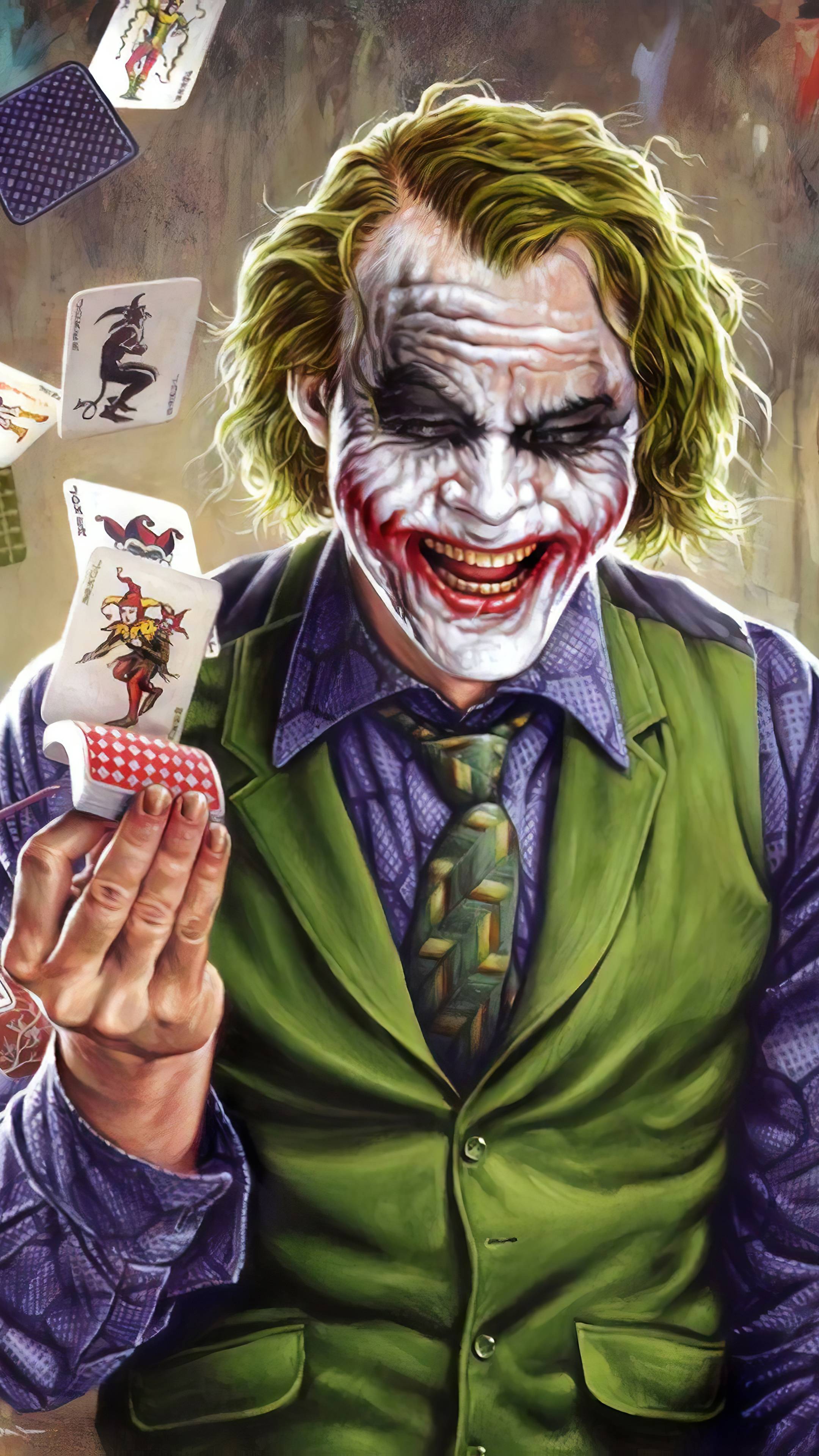 Joker With Card Wallpapers - Top Free Joker With Card Backgrounds ...