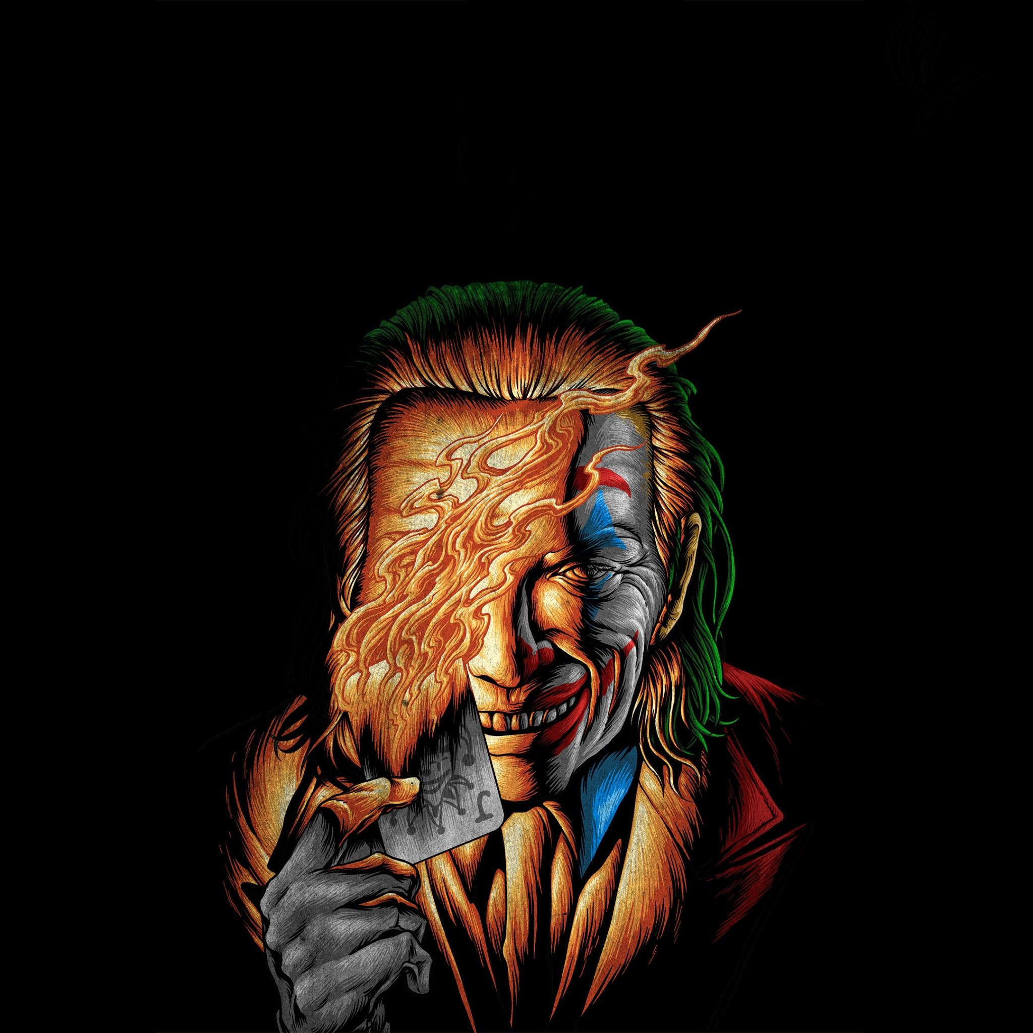 2048x2048 Wallpaper 4k Joker Card Wallpaper