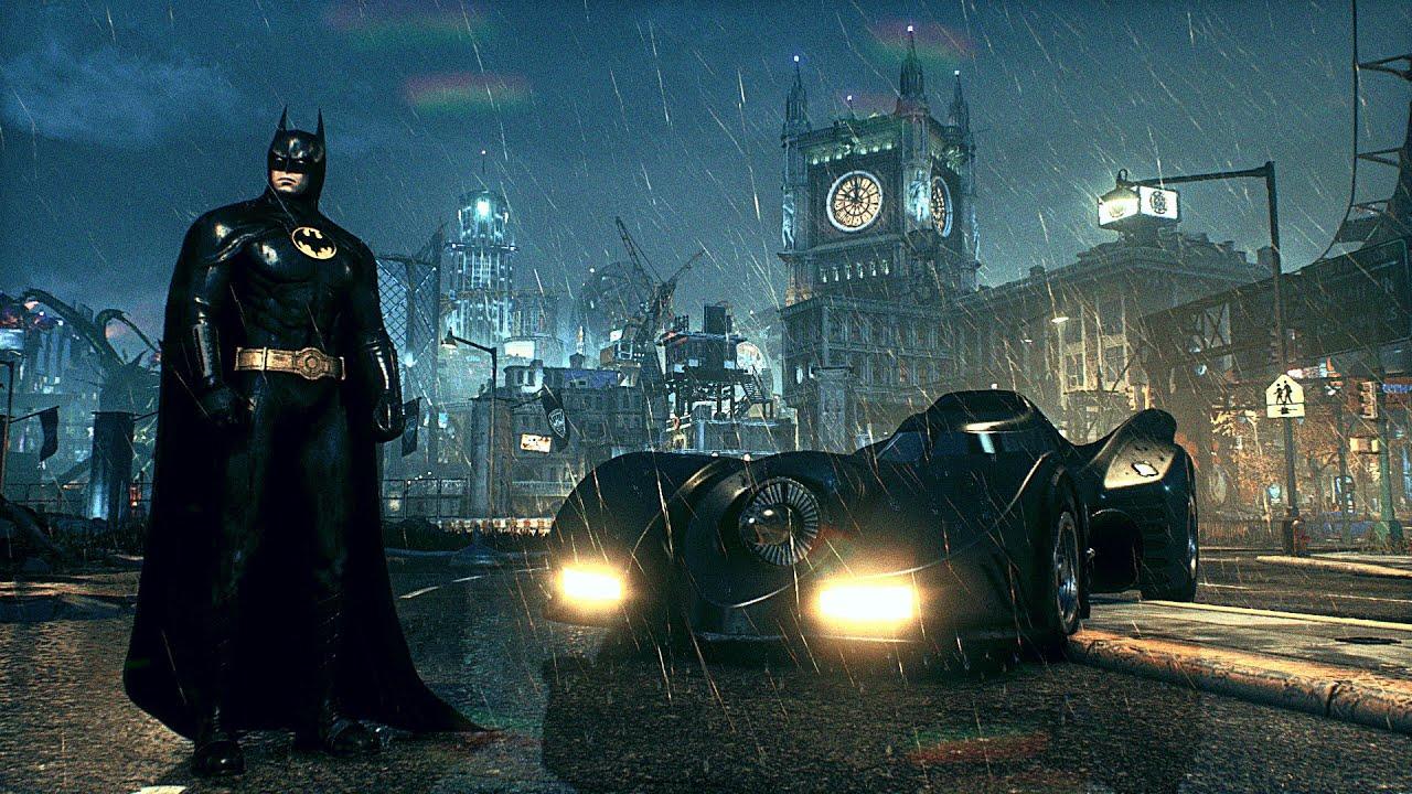 1280x720 TIM BURTON 1989 BATMAN Gameplay High Graphics: Arkham Knight (PC)