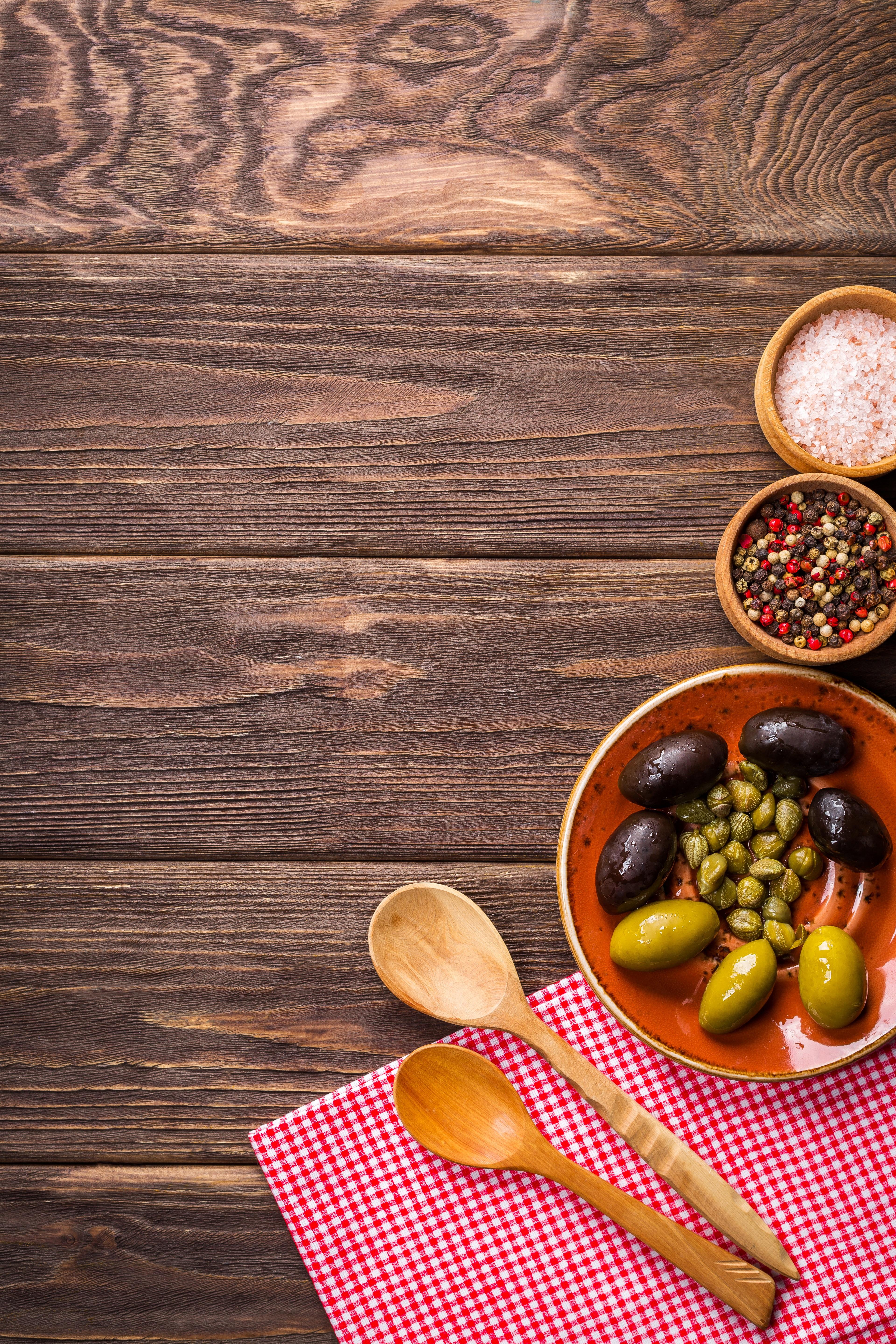 3840x5760 Fruits Eating Food on Wood · Free