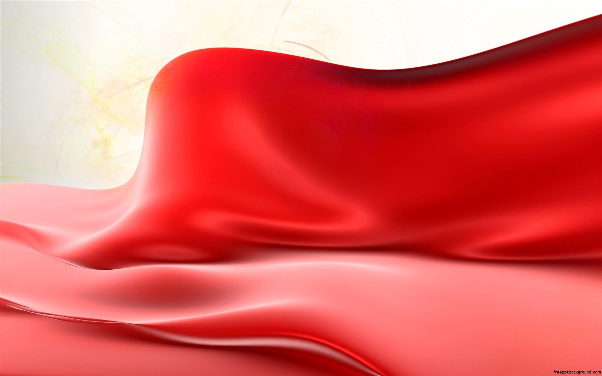 1920x1200 Liquid red wave. Free PPT Background