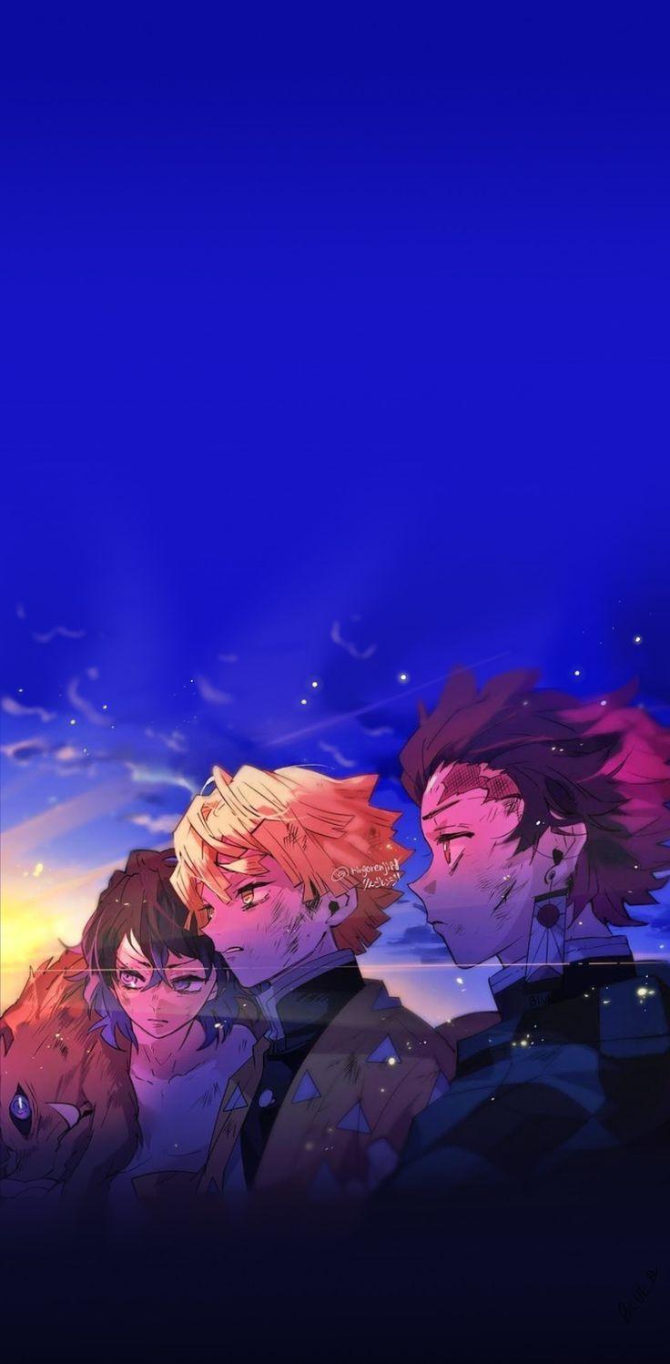 736x1498 Kimetsu no yaiba. Fond d'ecran dessin, Portraits de personnages, Demon slayer