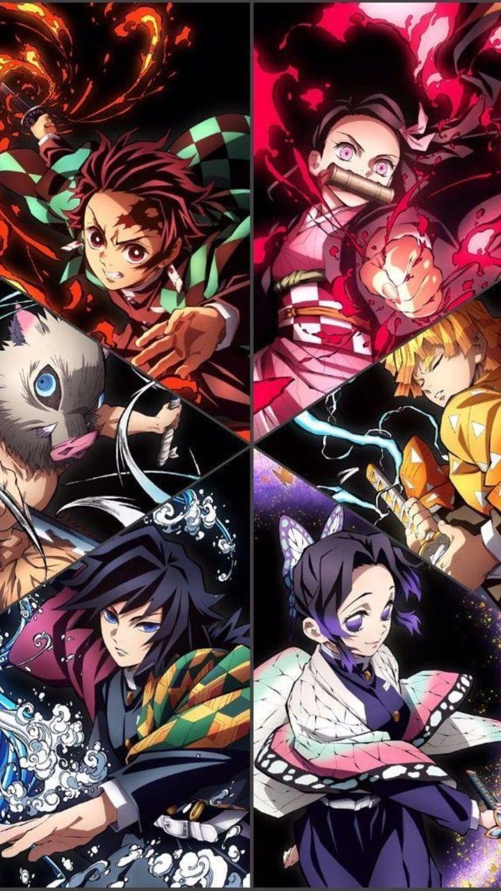 720x1280 720x1280px, 720P free download. Demon slayer, Nezuko, kimetsu no yaiba, shinobu, Inosuke, Zenitsu, giyuu, Tanjiro, HD mobile. Anime, Slayer anime, Anime drawings