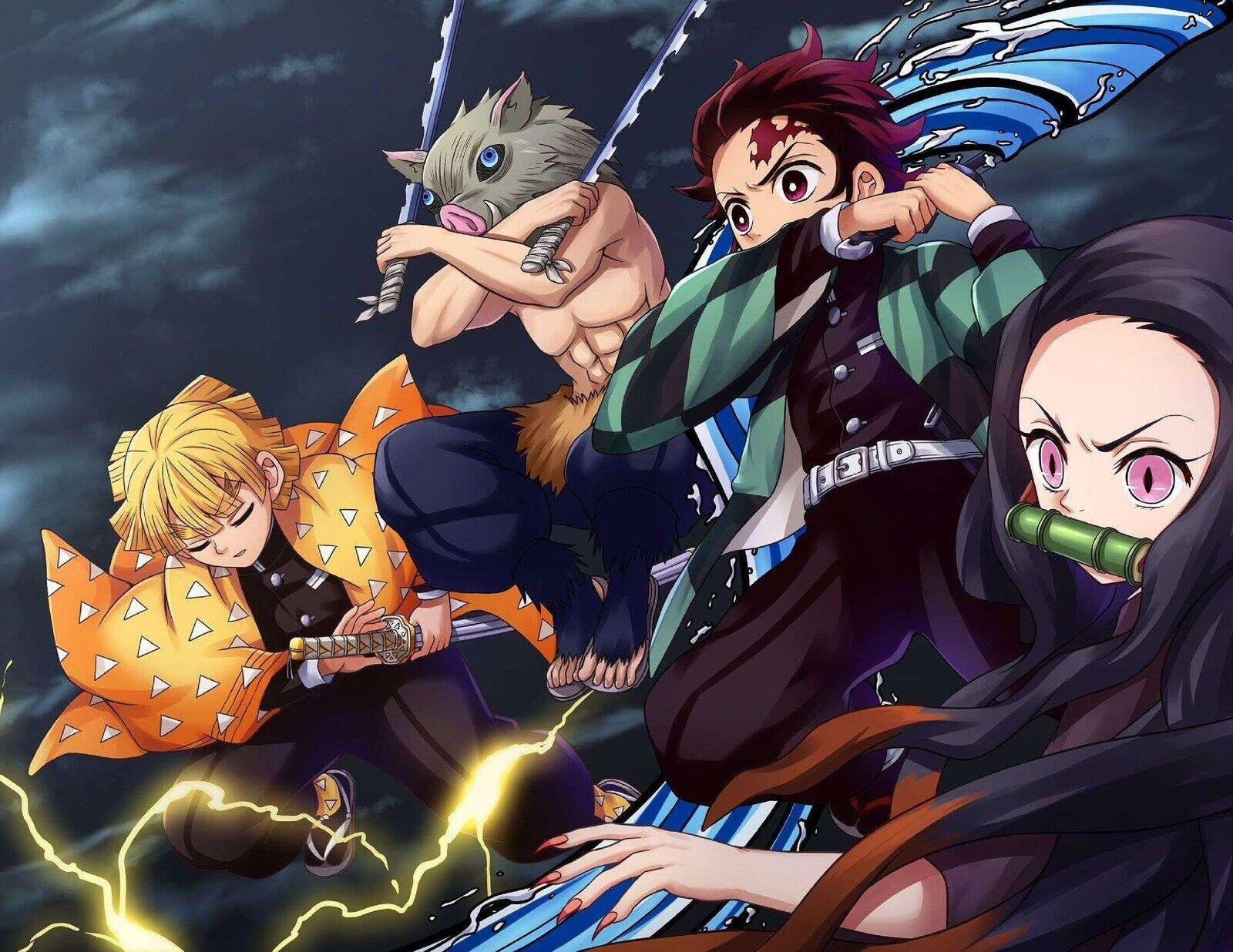 1600x1236 Demon Slayer Wall Calendar 2023