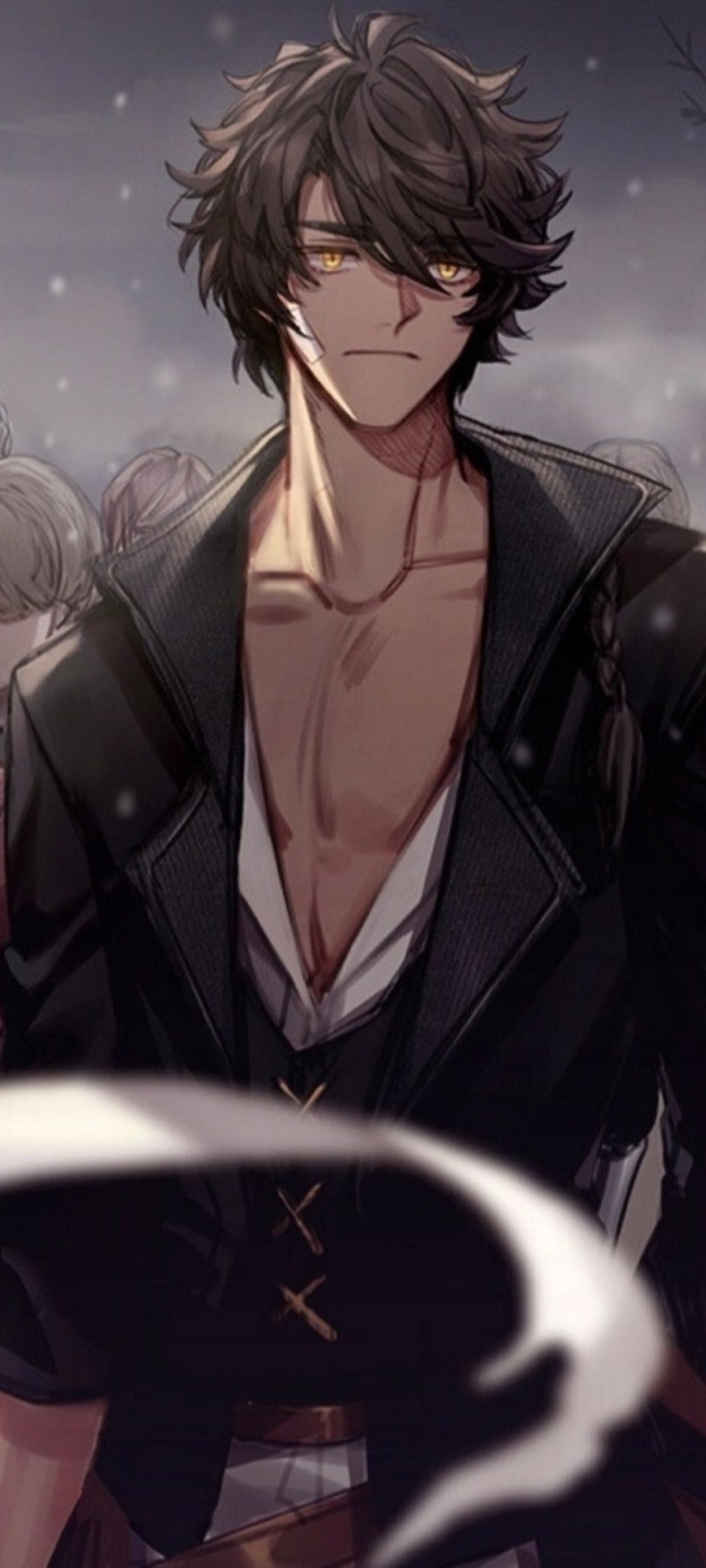 1440x3200 Resolution Alone Sad Anime Boy 1440x3200 Resolution Wallpaper