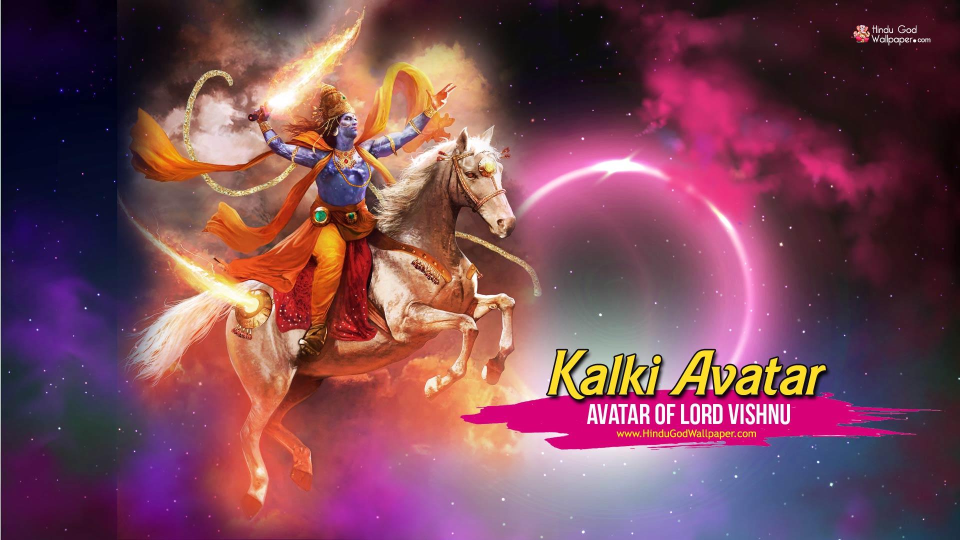 1920x1080 1080p Kalki Avatar HD Wallpaper Full Size Vishnu Avatar Download