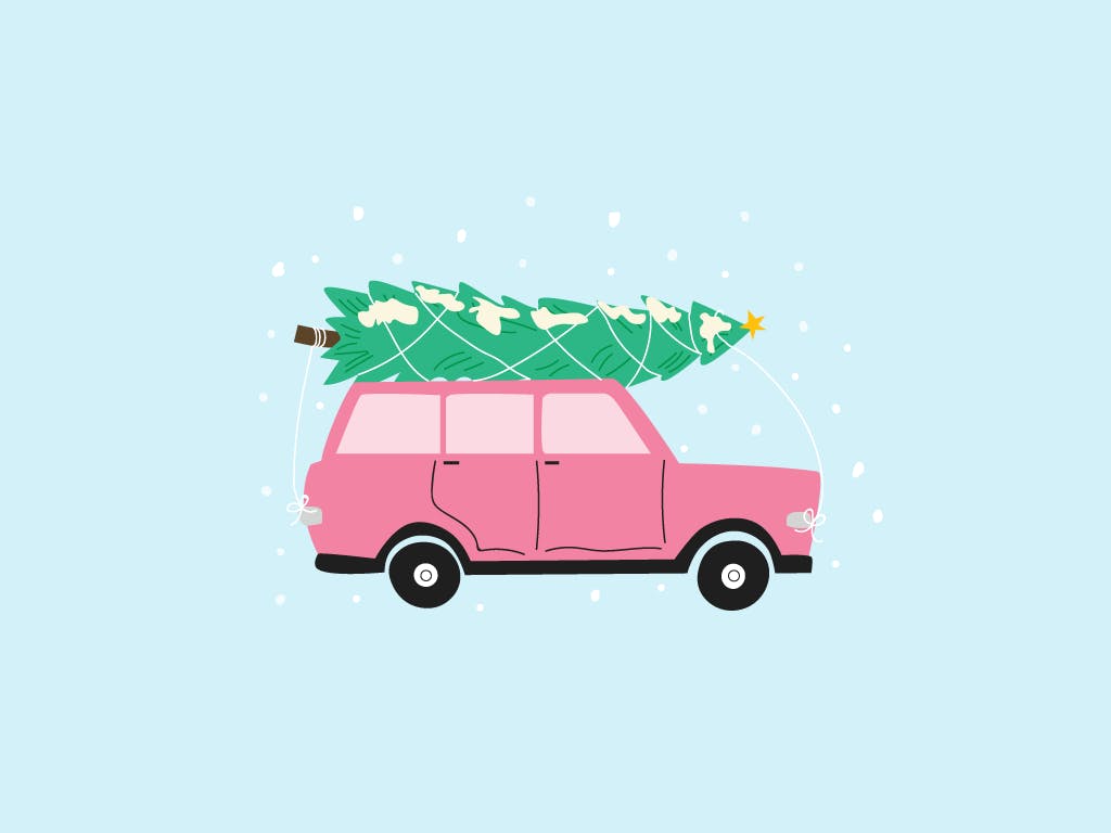 1024x768 Tech Wallpaper, Background for December, Christmas. Brit + Co