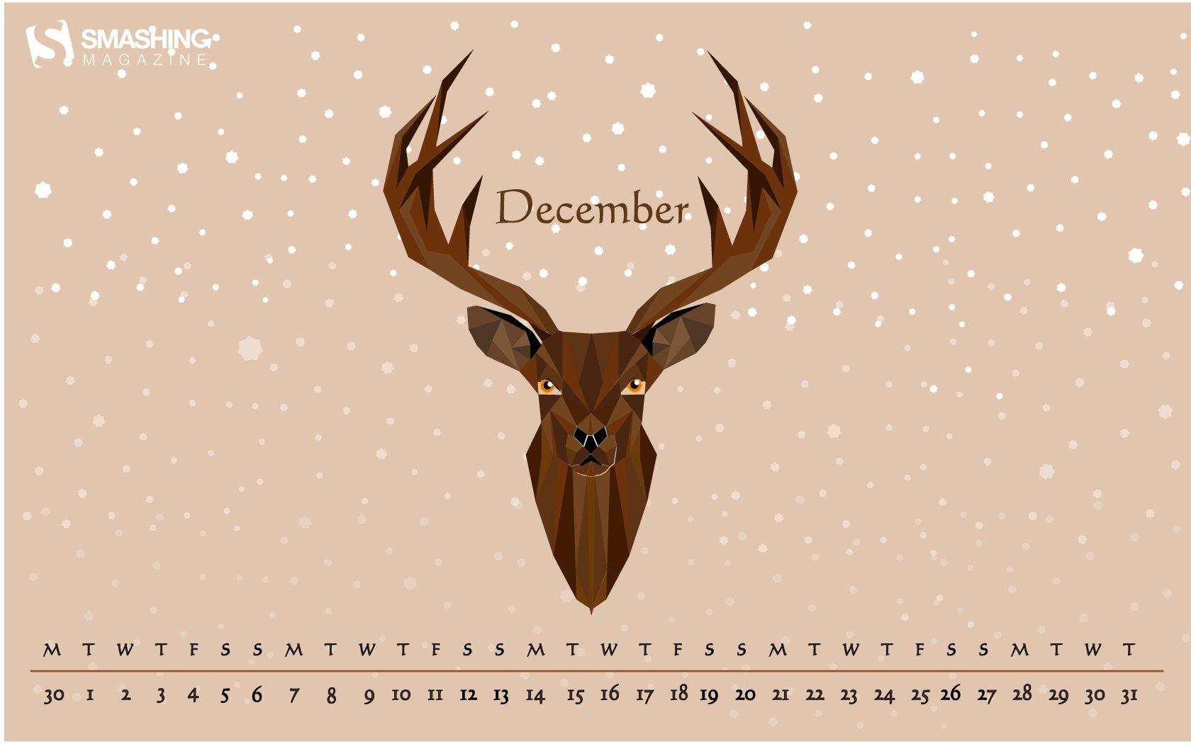 1680x1050 Month calendar Christmas desktop wallpaper 52532