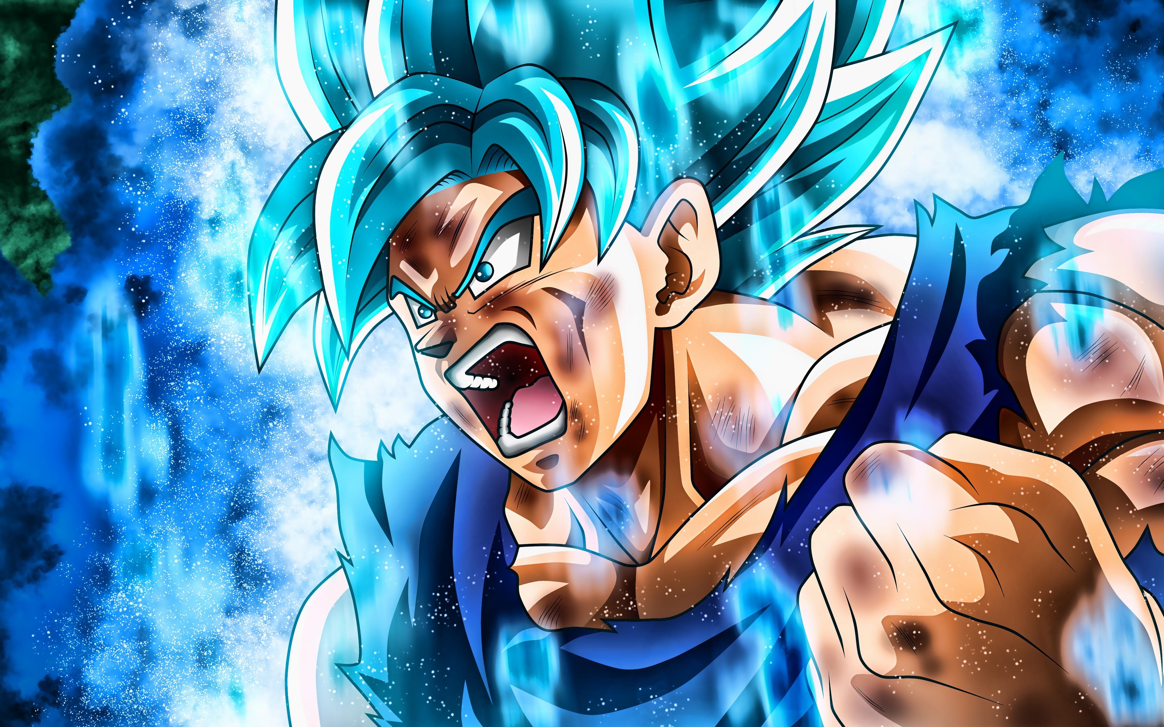 3840x2400 Goku Glow 4k Gallery HD Wallpaper