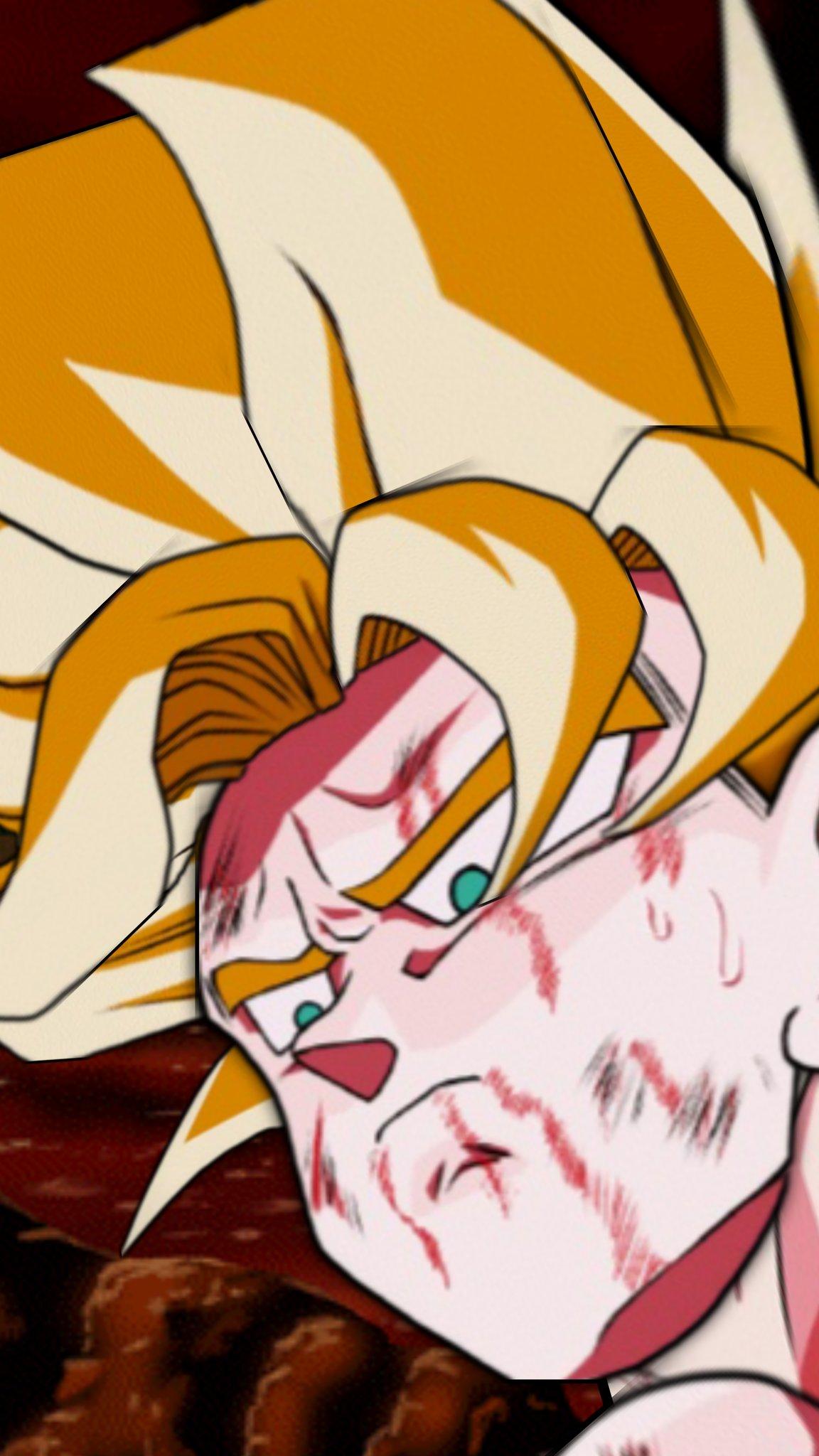 1152x2048 RusticGamingYT  Goku frown without the K.O screen!