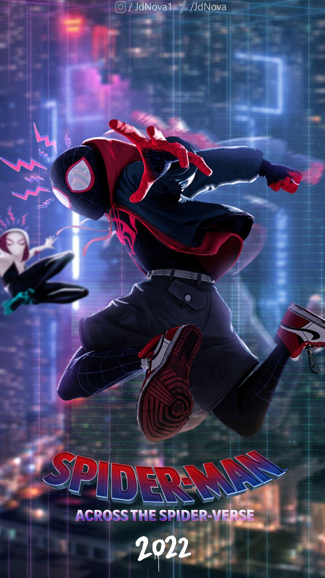 1080x1920 Spider Man Across the Spider Verse Wallpaper
