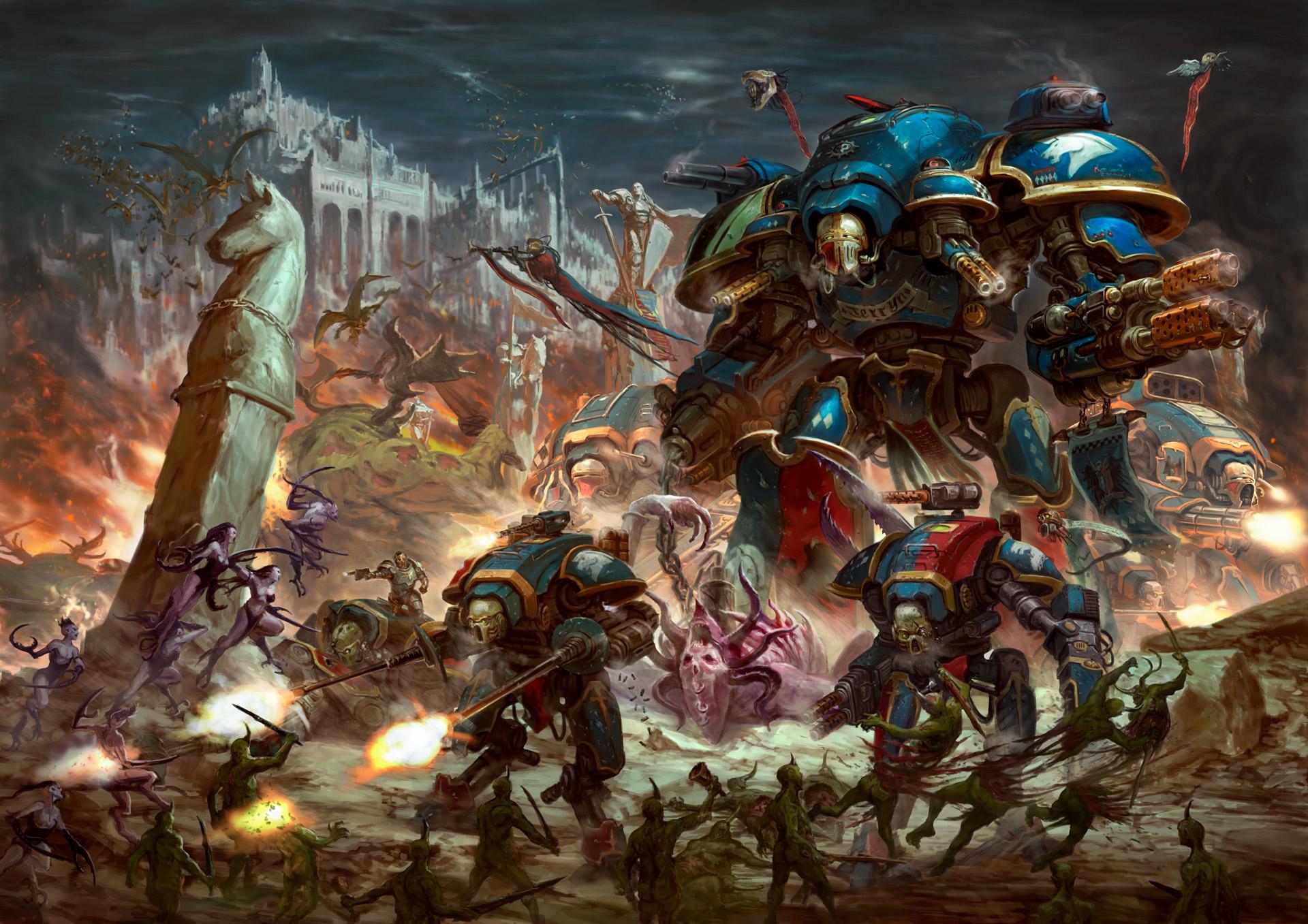 1920x1357 The March of the Knights