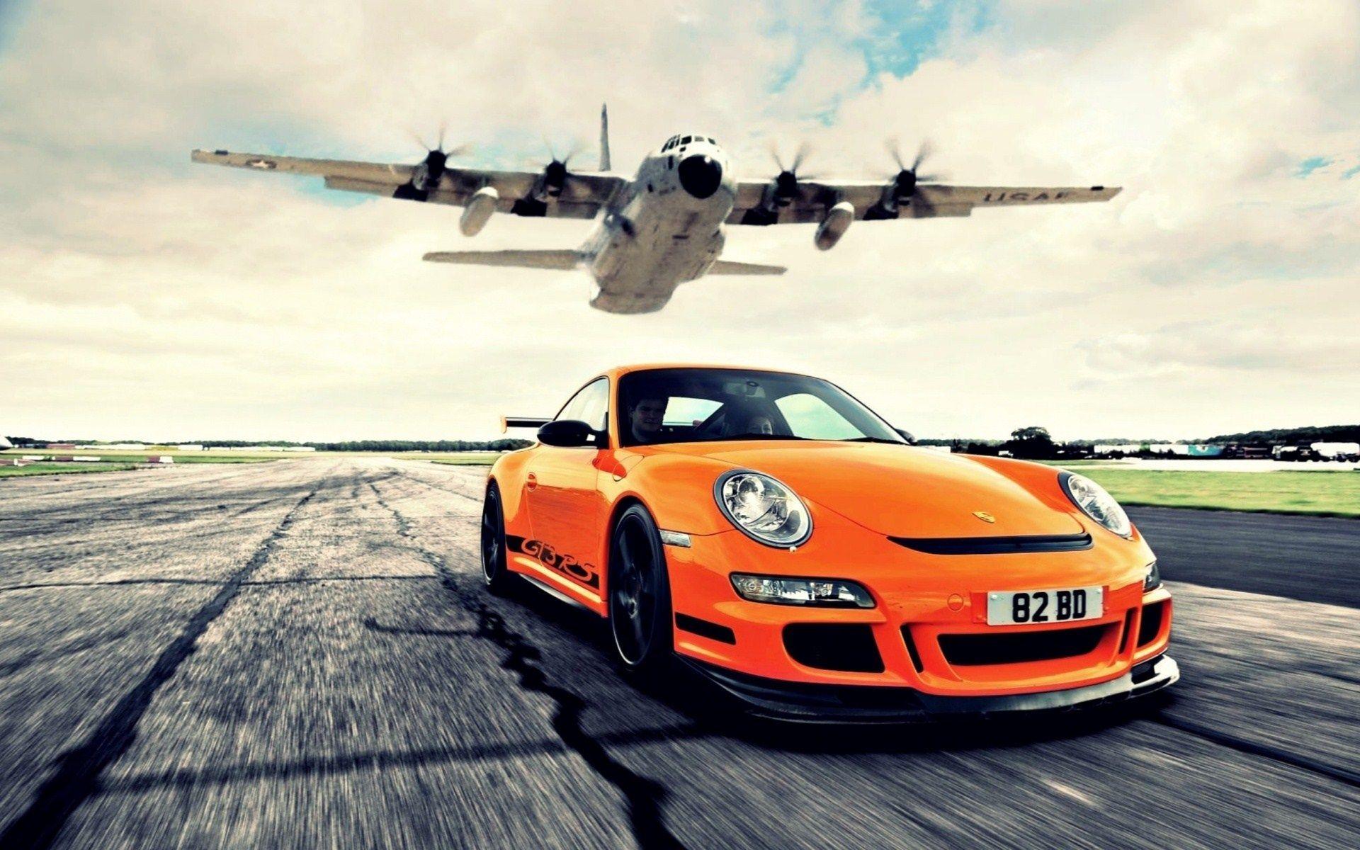 1920x1200 Porsche GT3 RS Aircraft Photo HD Image Wallpaper. HD Car Wallpaper