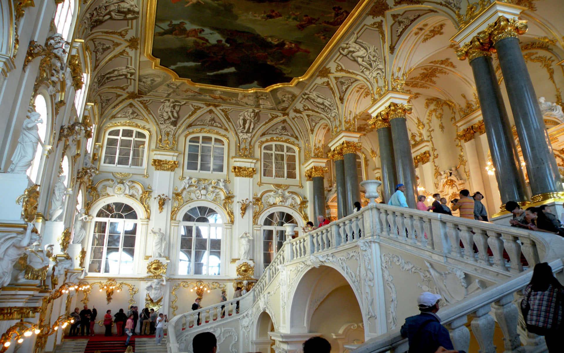 1920x1200 Download The Majestic Winter Palace Hermitage Wallpaper