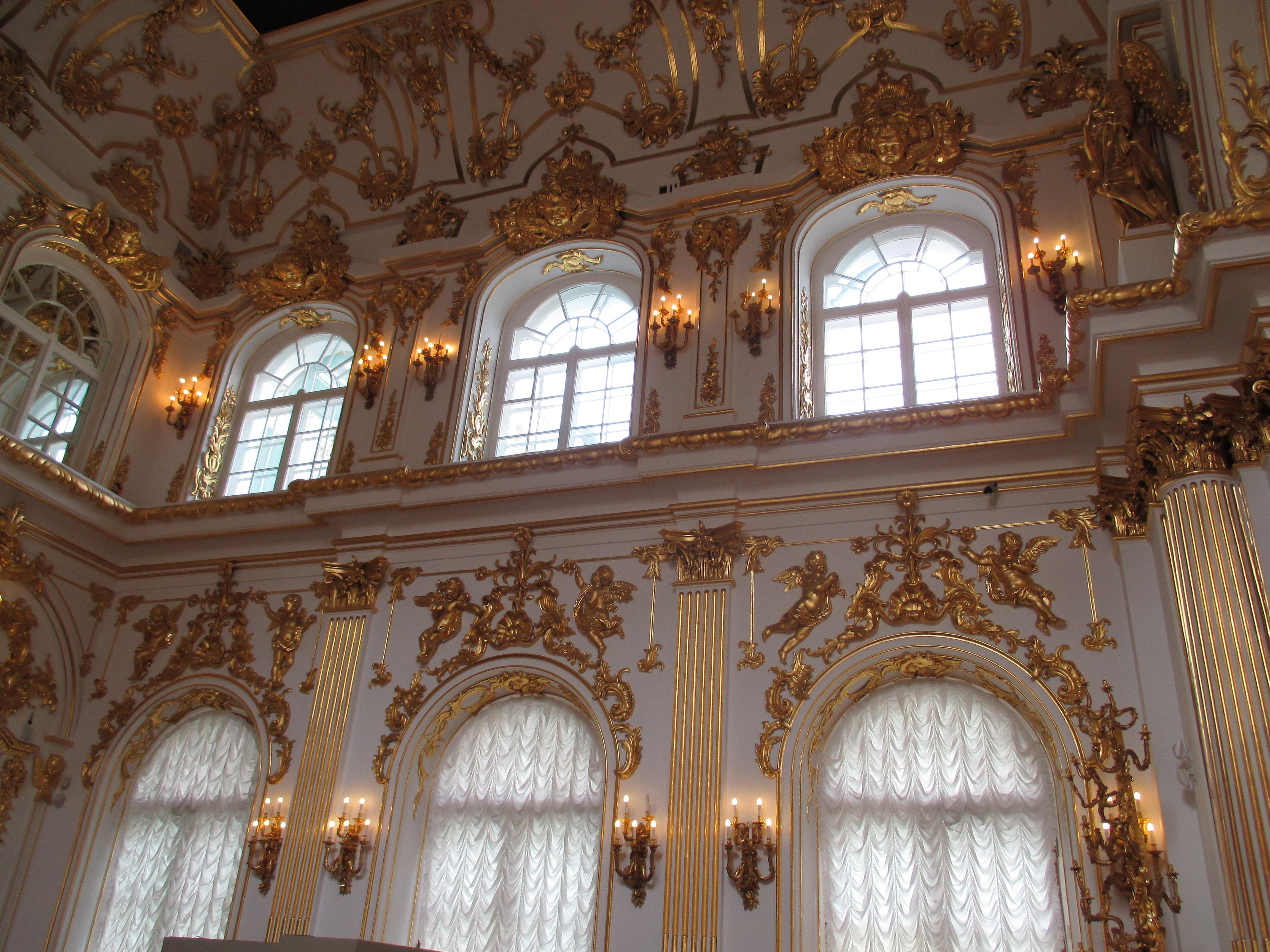 4608x3456 The Great Church of the Winter Palace in Saint Petersburg, southern wall