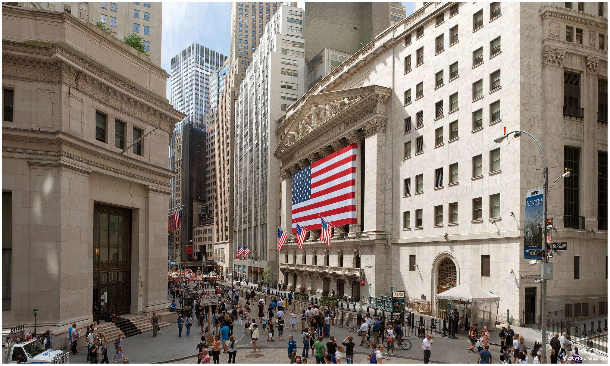2025x1215 New York Stock Exchange Wallpaper