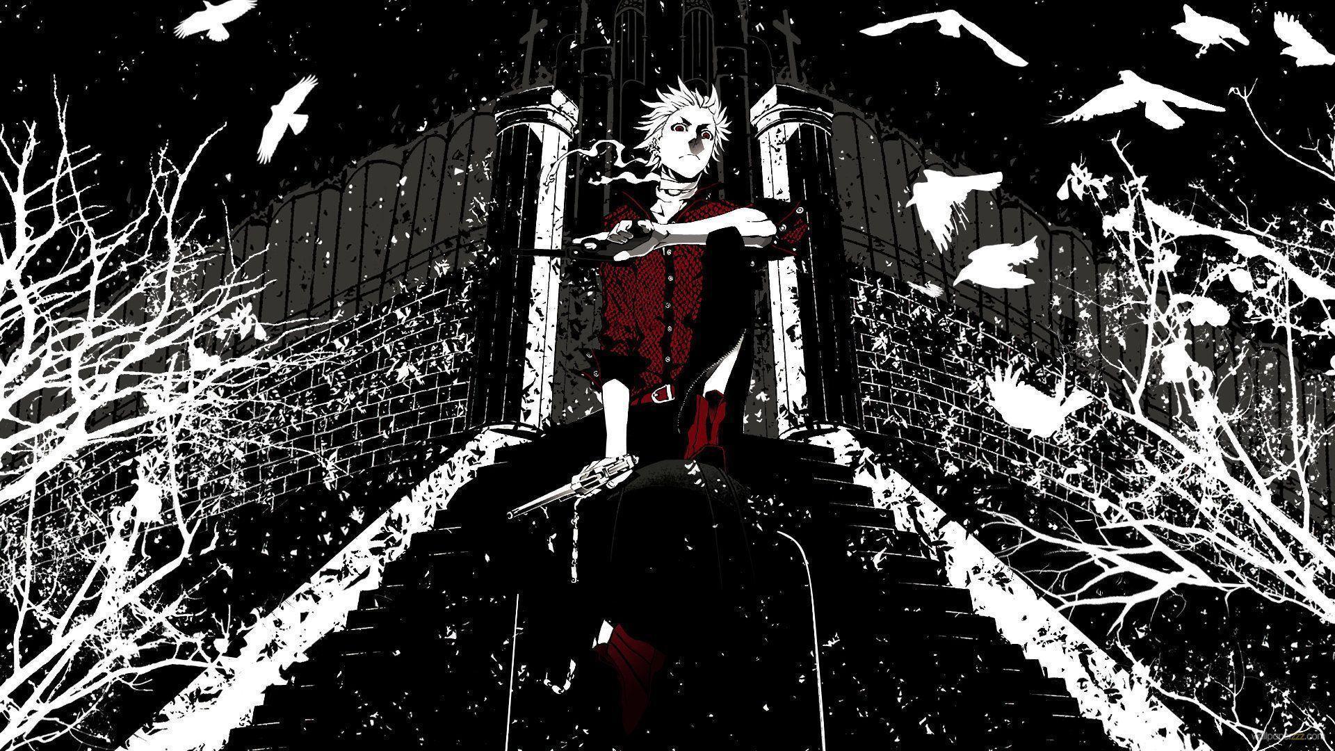 1920x1080 Dark Anime Wallpaper