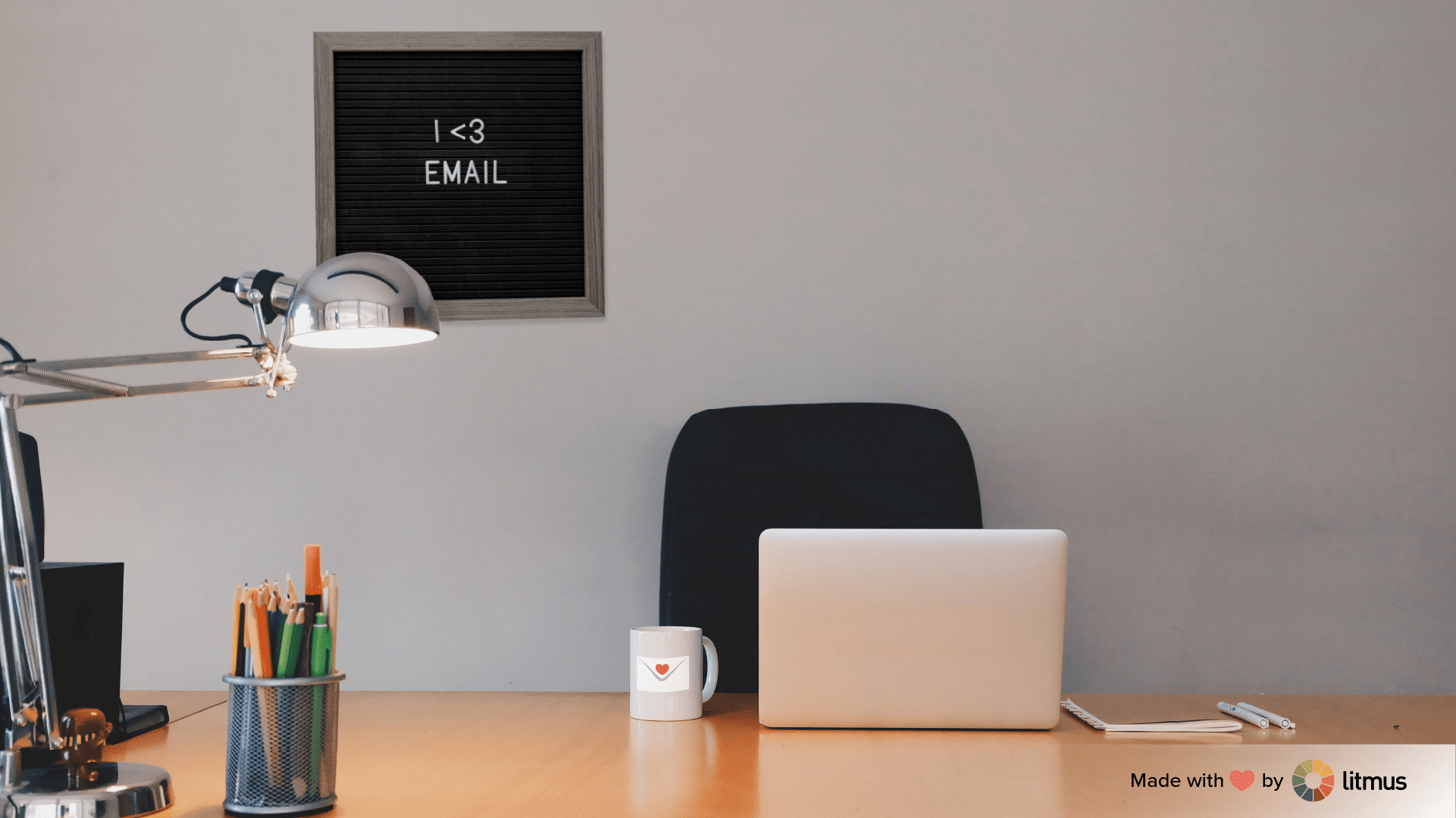 1921x1080 Virtual background to show off your email geek pride on Zoom and Teams