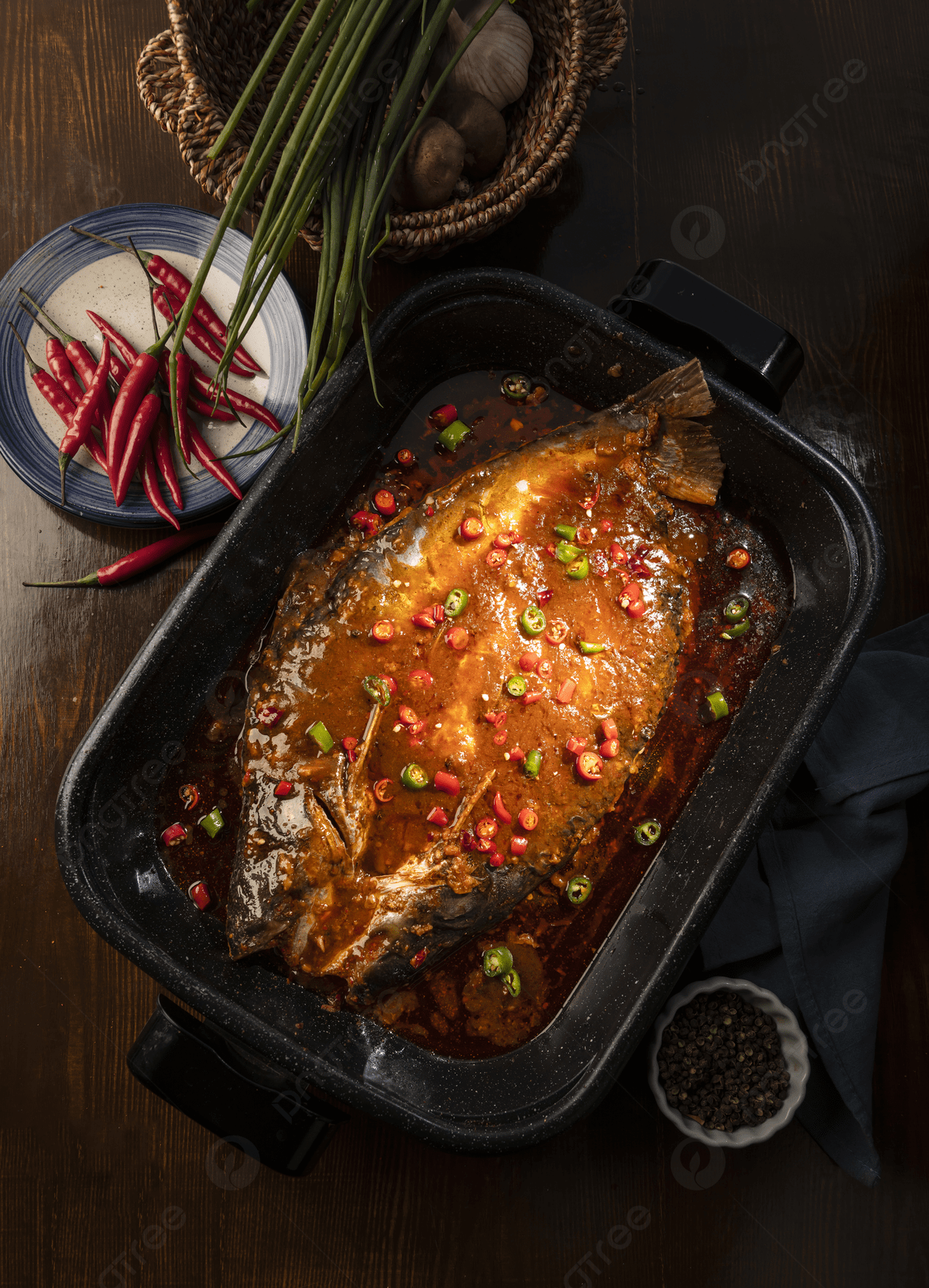 1200x1664 It S Delicious Spicy And Smelly Mandarin Fish Background Wallpaper Image For Free Download
