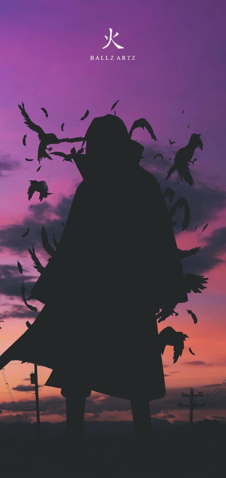 720x1520 Itachi (Naruto). Wallpaper naruto shippuden, Naruto picture, Naruto art