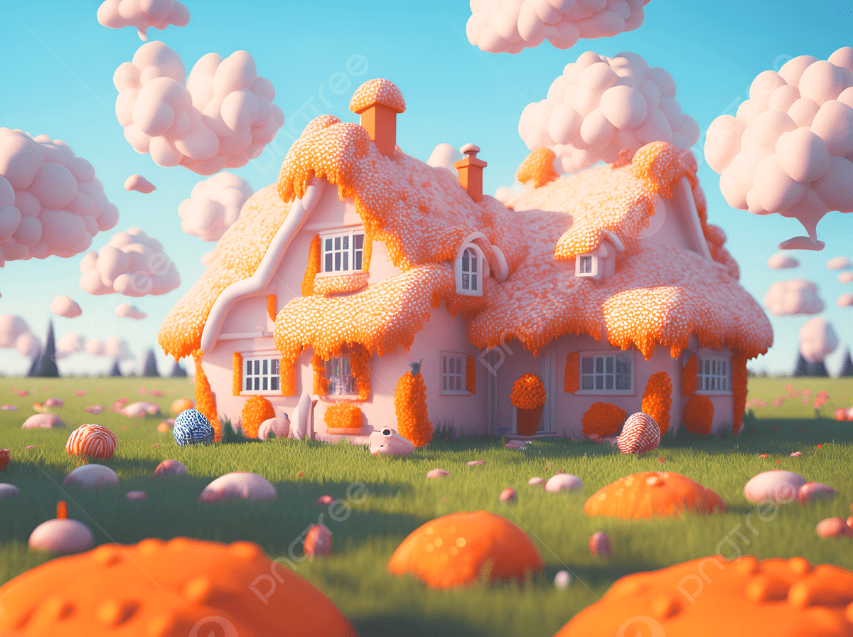 1200x896 Fantasy House With Sweet Cake World, House, Fantasy, Cake Background Image And Wallpaper for Free Download