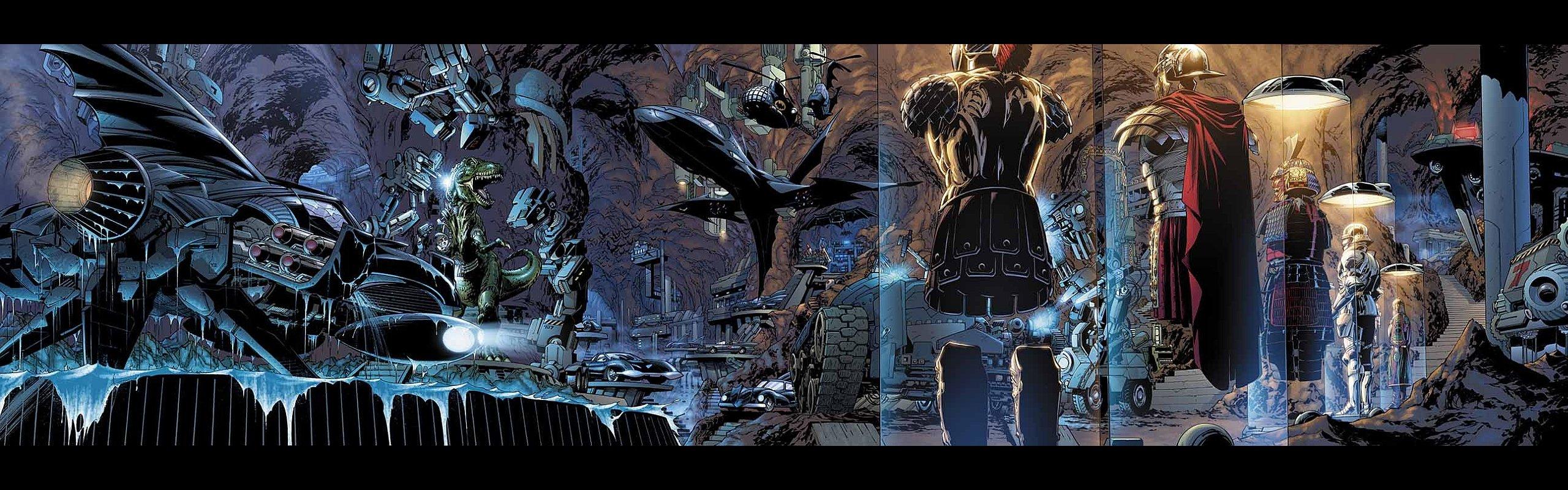 2560x800 Dual monitor Batman wallpaper, HD background
