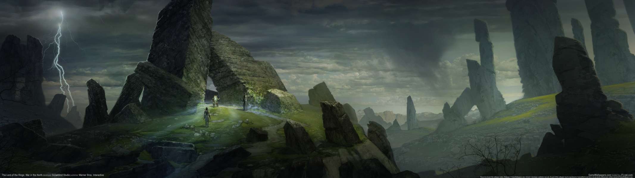 2133x600 dual screen wallpaper lotr 2. Dual Monitor Wallpaper