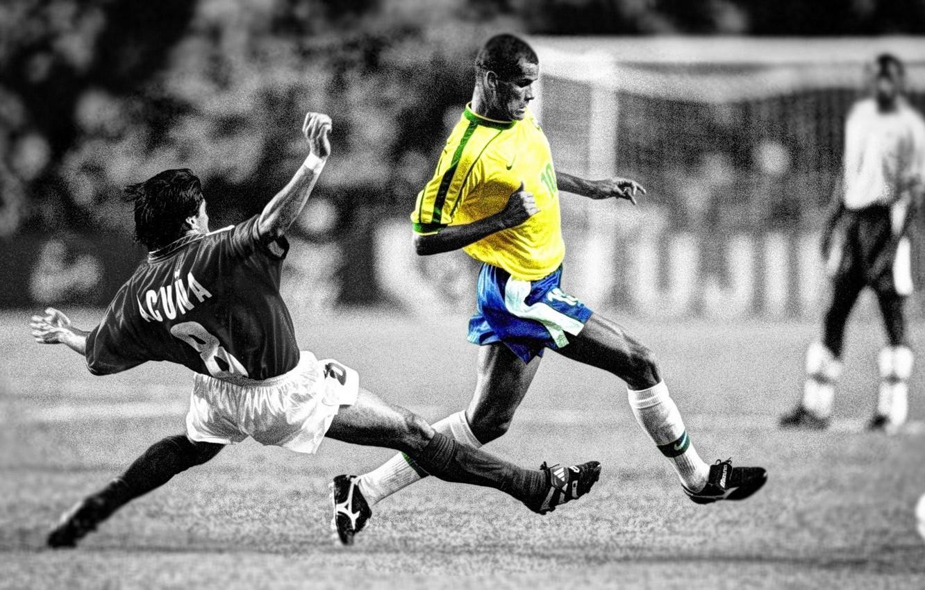 1332x850 Wallpaper striker, Brazilian footballer, Rivaldo image for desktop, section спорт