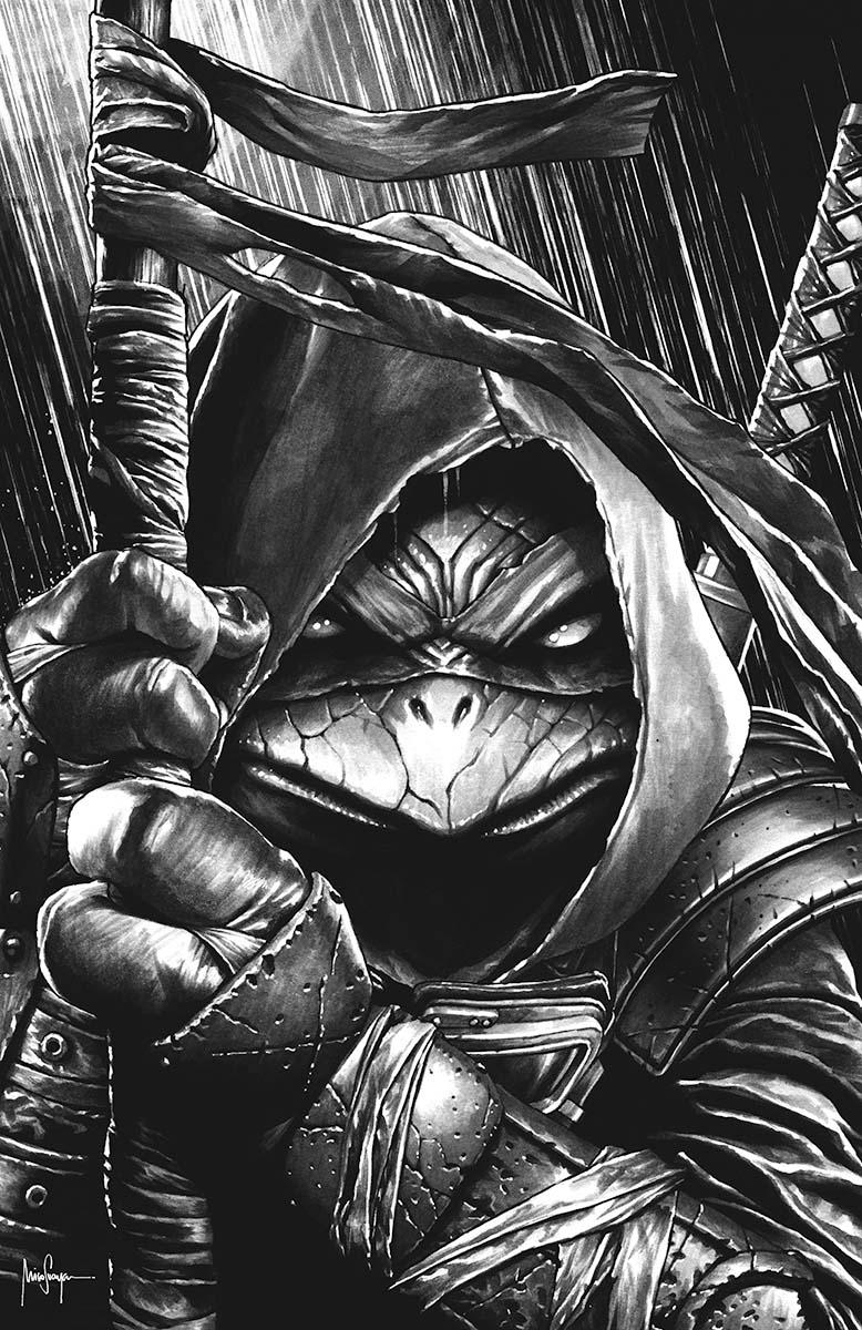 778x1200 TMNT THE LAST RONIN (OF 5) UNKNOWN COMICS MICO SUAYAN EXCLUSIVE B&W Comic Books