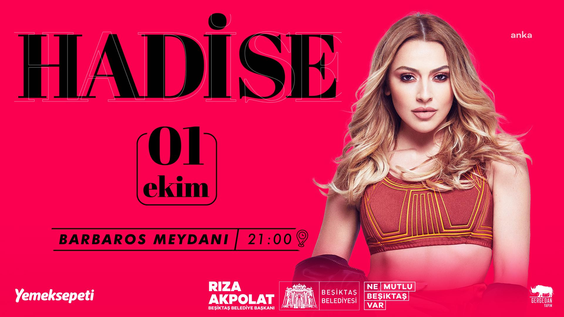 1920x1080 BEŞİKTAŞ FESTİVALİ'NDE SON KONSER HADİSE'DEN