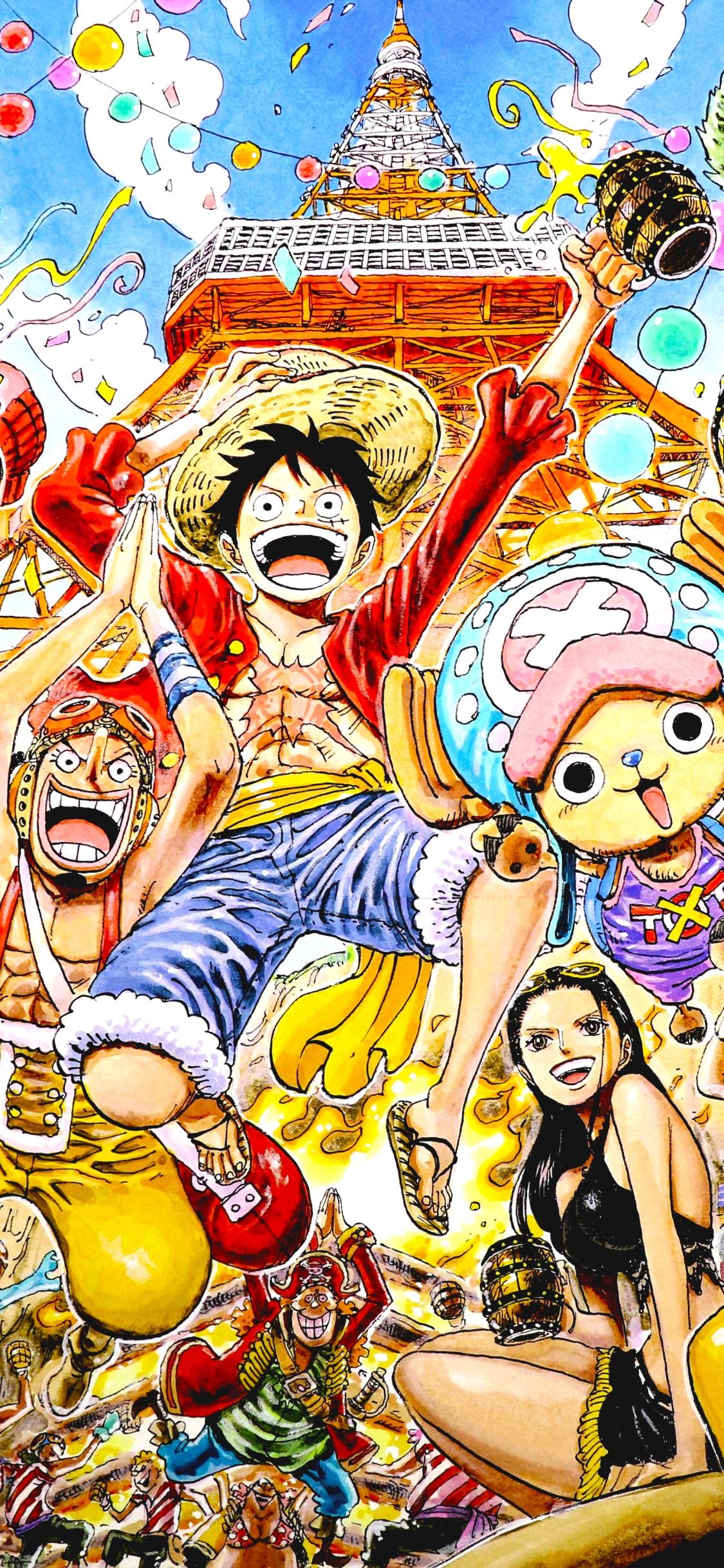 1125x2436 Wallpaper / Anime One Piece Phone Wallpaper, Nico Robin, Monkey D. Luffy, Tony Tony Chopper, 1125x2436 free download
