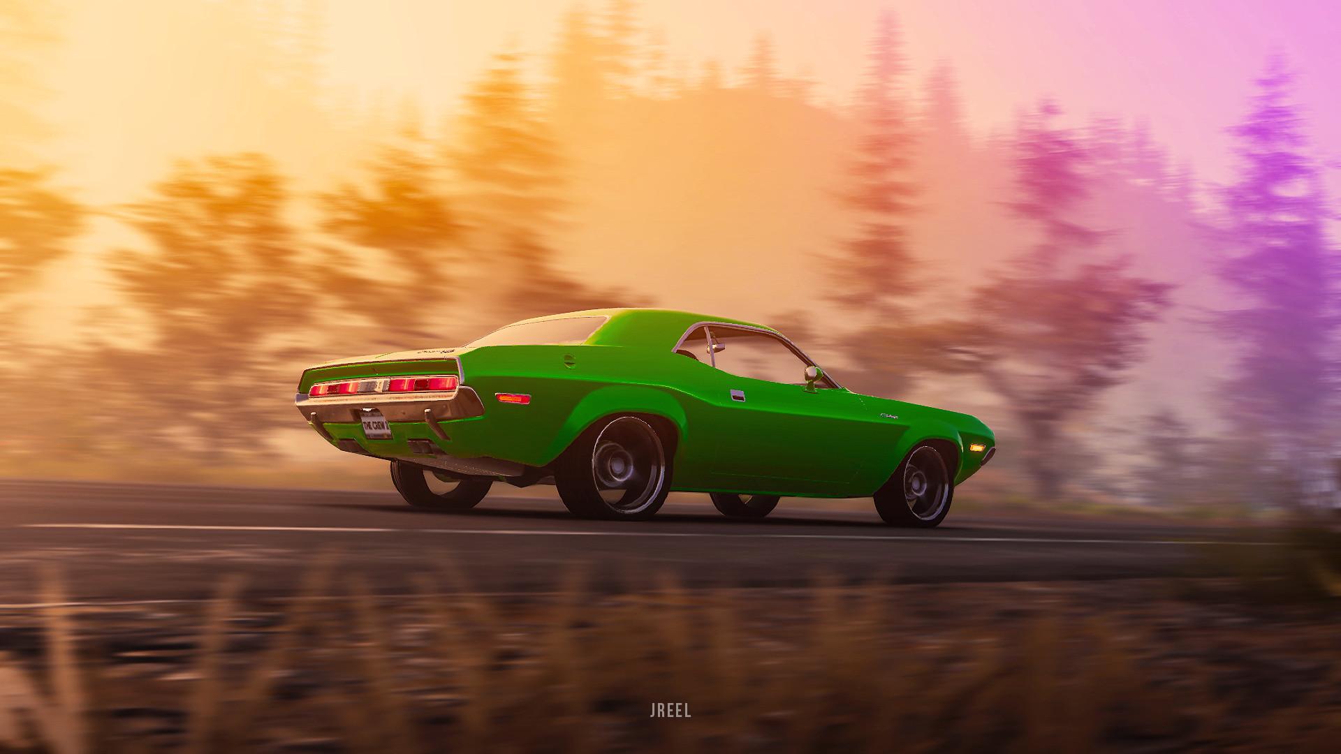 1920x1080 Dodge Challenger RT From The Crew 2 Art, HD Games, 4k Wallpaper, Image, Background, Photo and Picture
